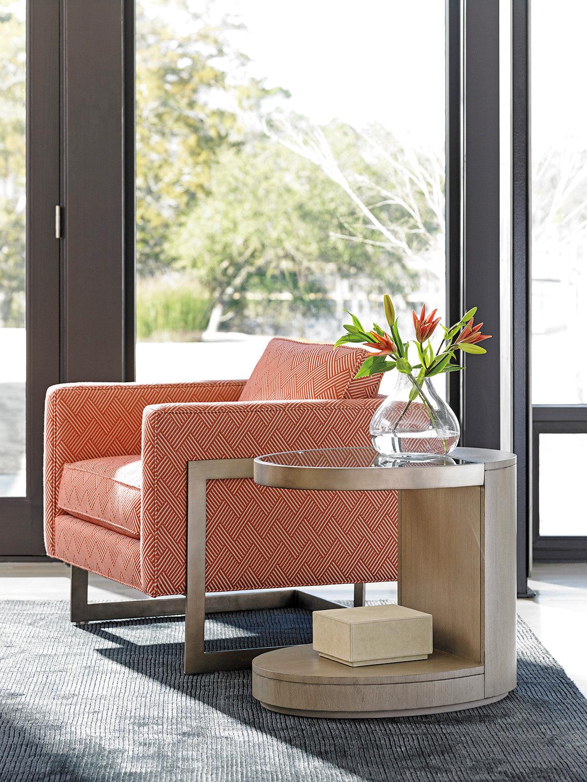 Shadow Play Highball Oval End Table - Remutear