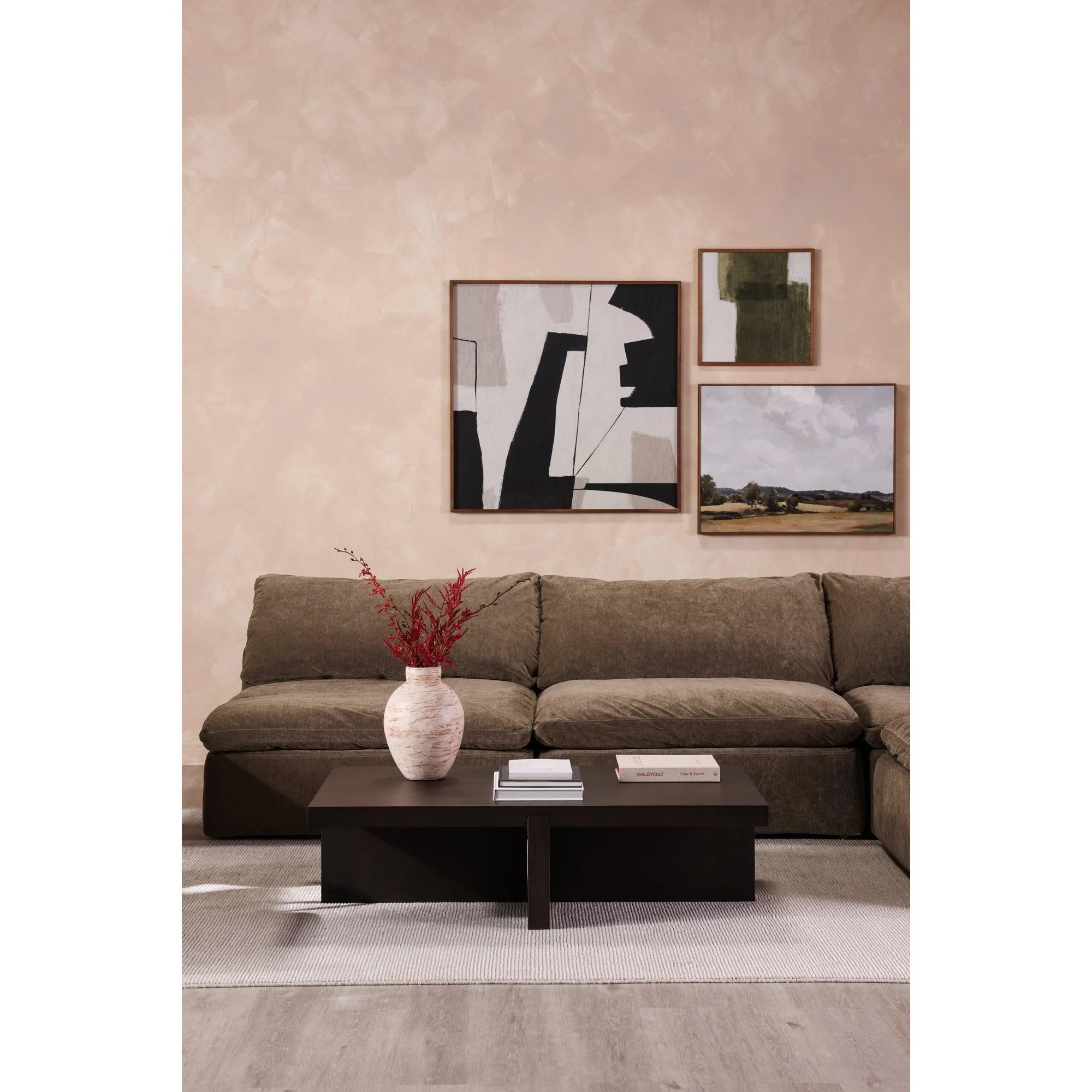 Folke Coffee Table Dark Brown - Remutear