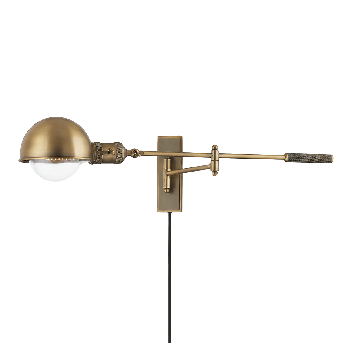 CANNON 1 LIGHT PORTABLE WALL SCONCE - Remutear