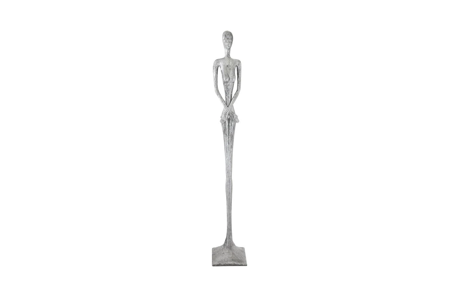 Lottie Sculpture, Resin, Liquid Silver - Remutear