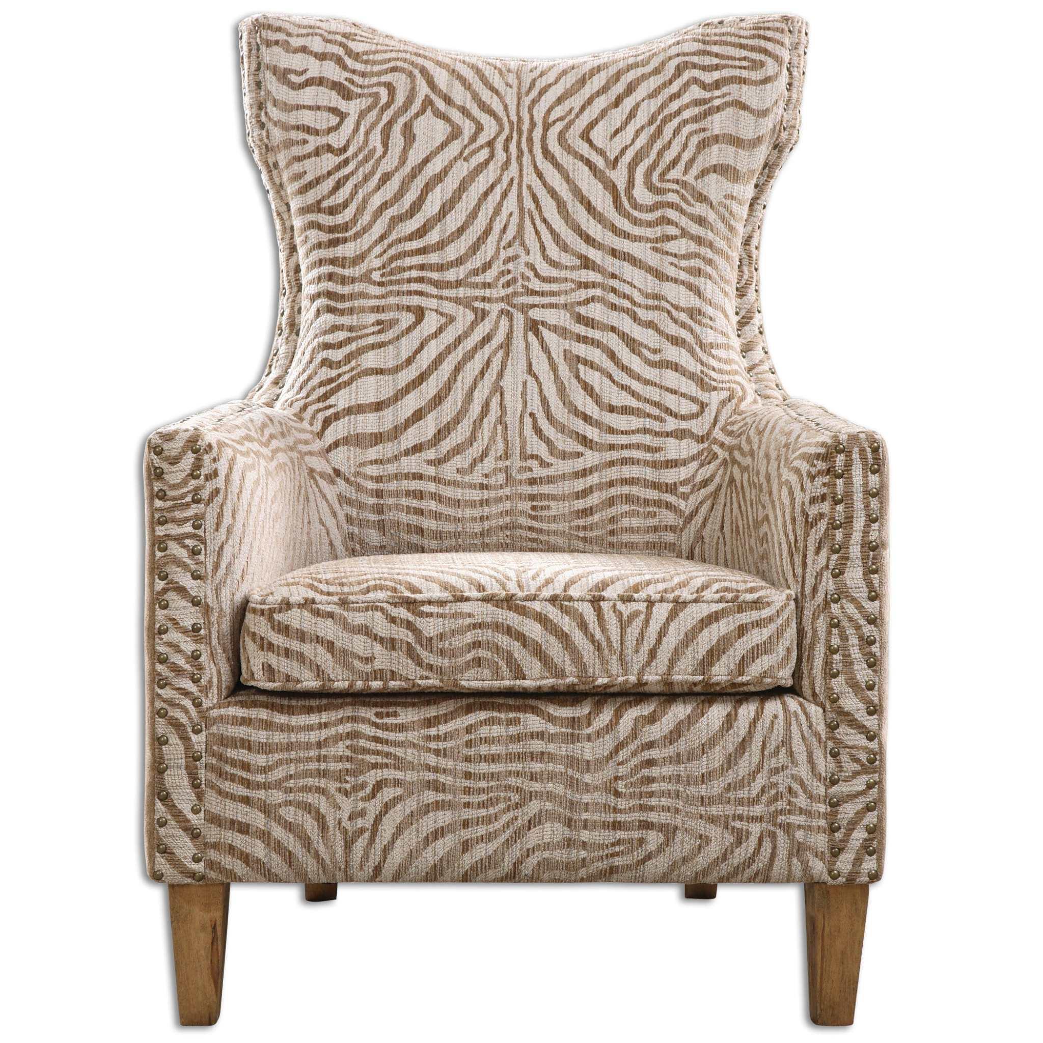 Kiango Animal Pattern Armchair - Remutear