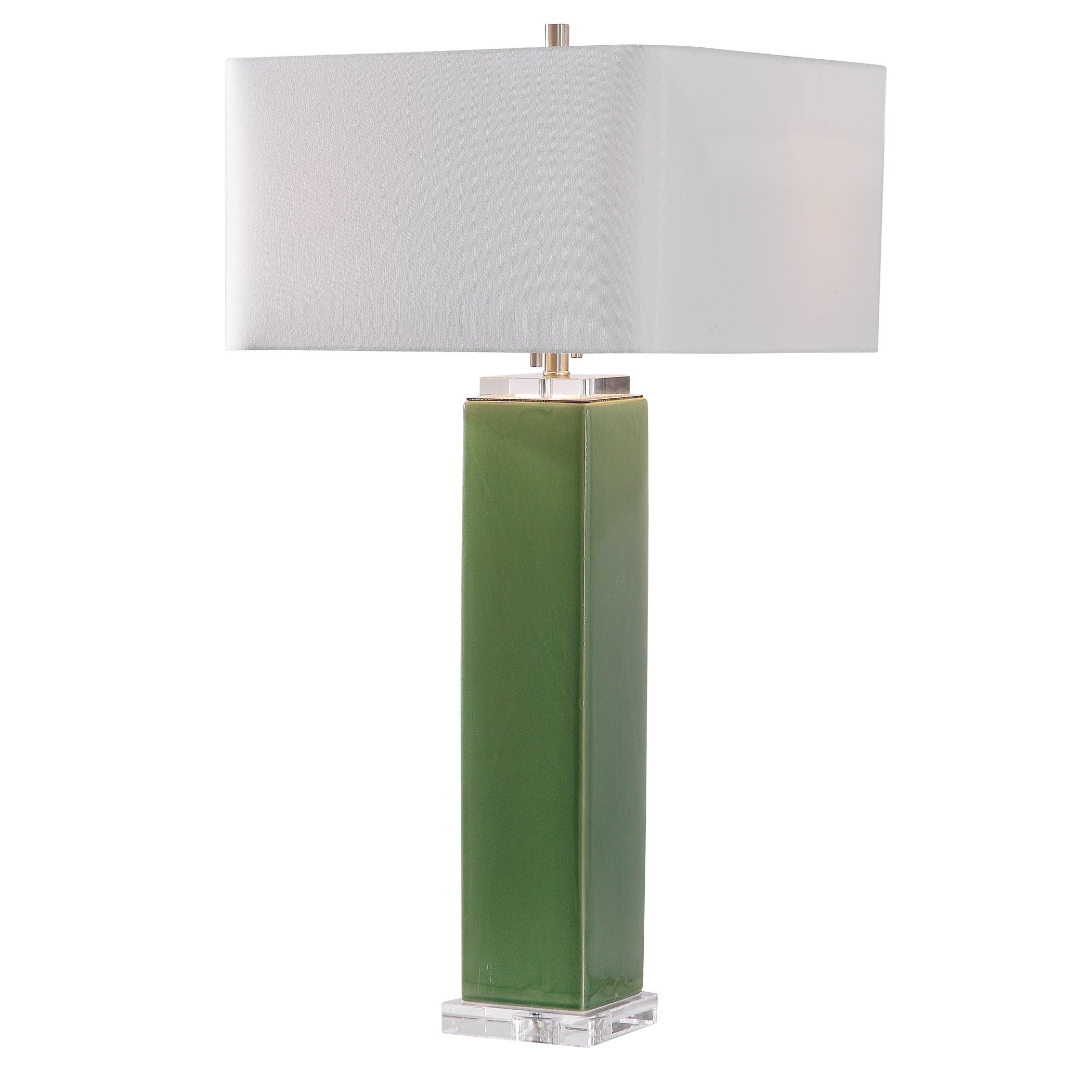 ANEEZA TROPICAL GREEN TABLE LAMP - Remutear