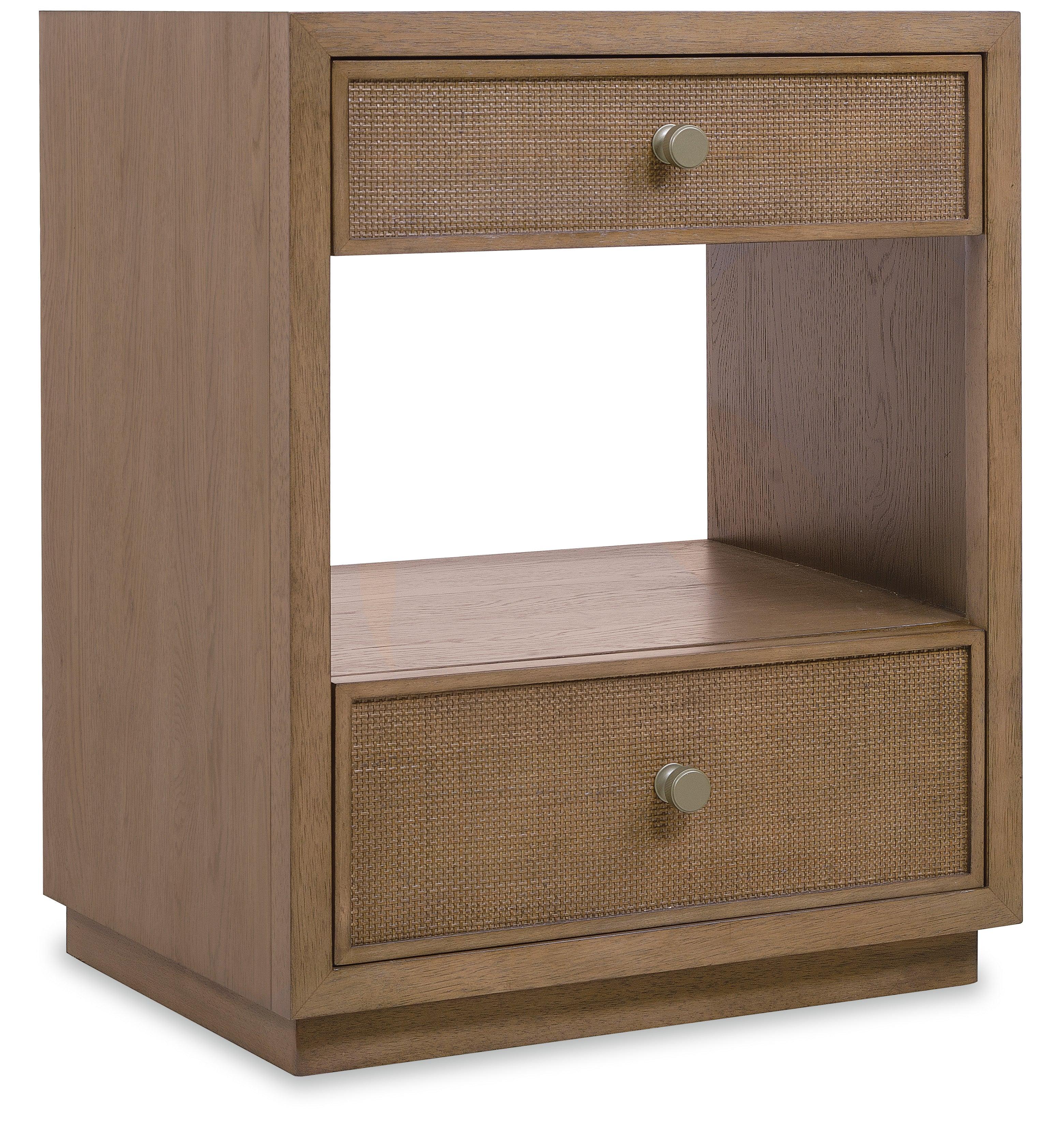 Sonnet Two-Drawer Nightstand - Remutear