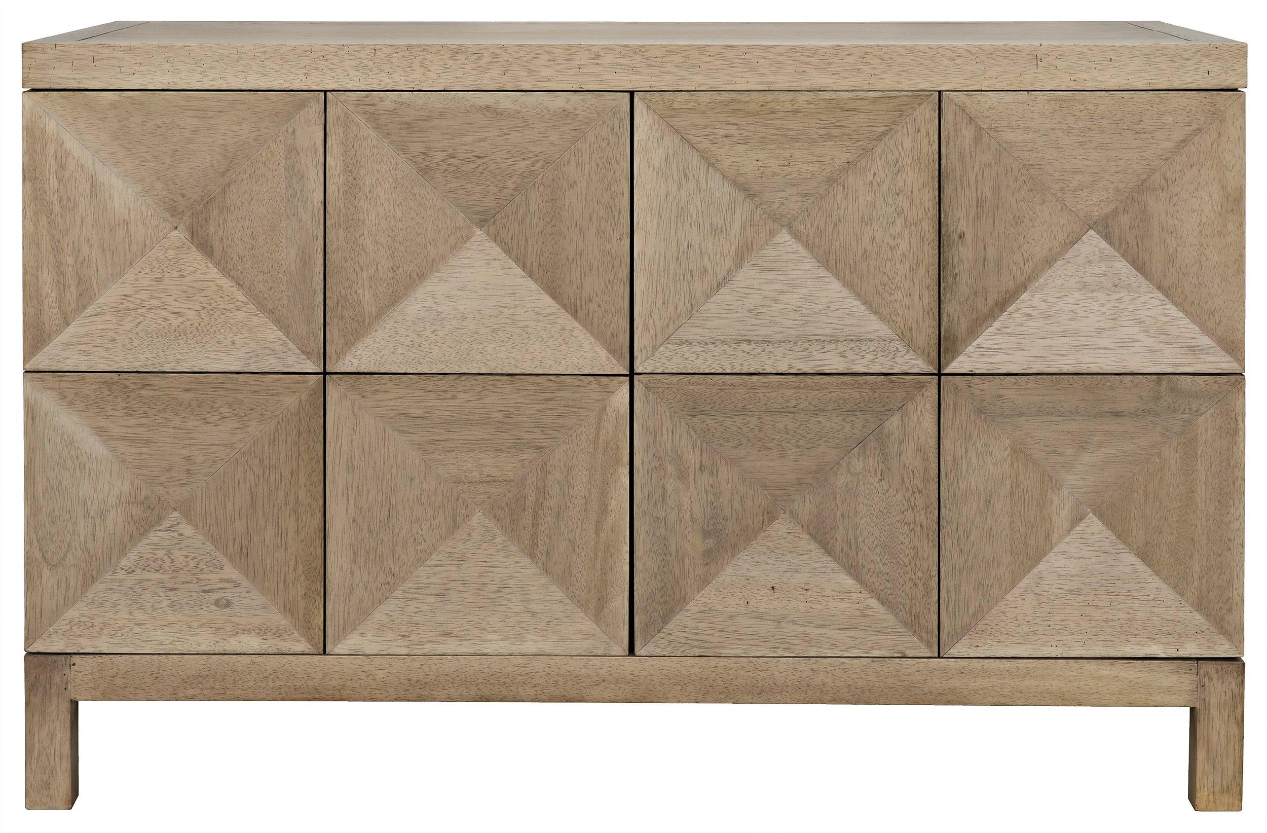 Quadrant 2 Door Sideboard, Washed Walnut - Remutear