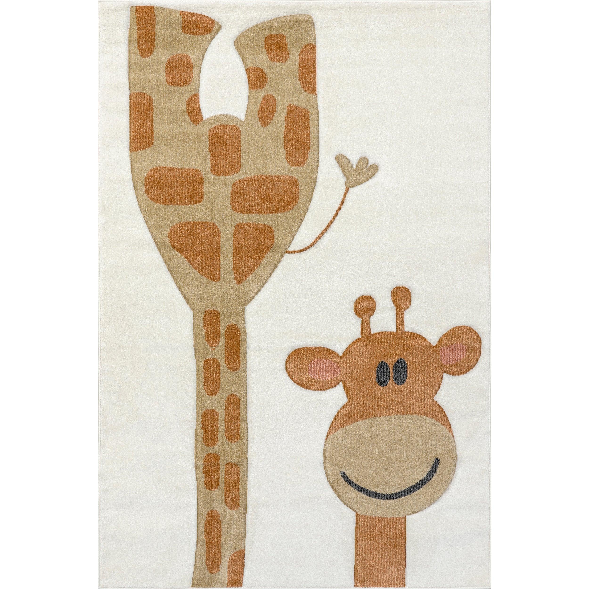 Anabell Giraffe Kids Area Rug - Remutear