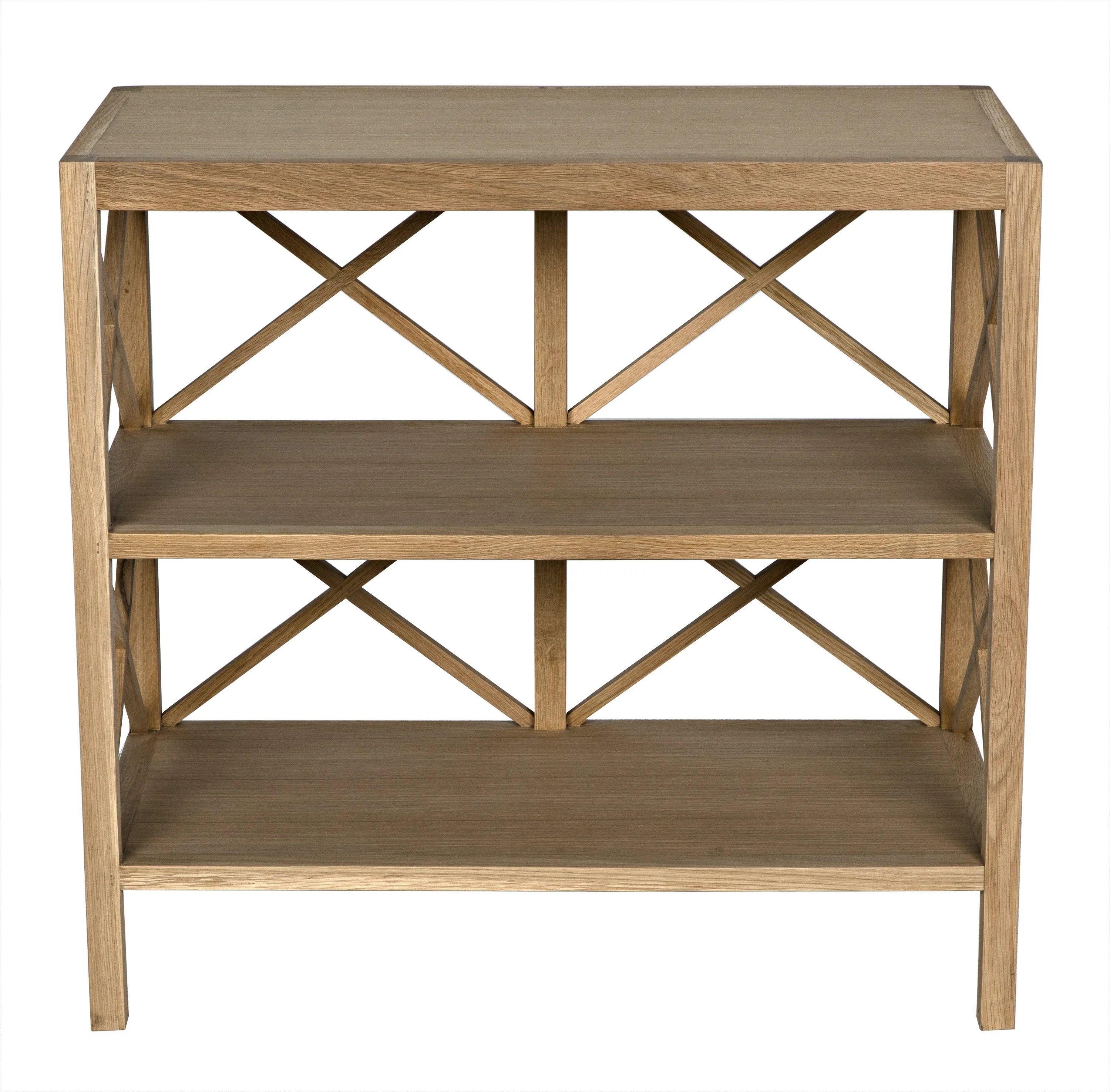 Nikolai Side Table, White Oak - Remutear