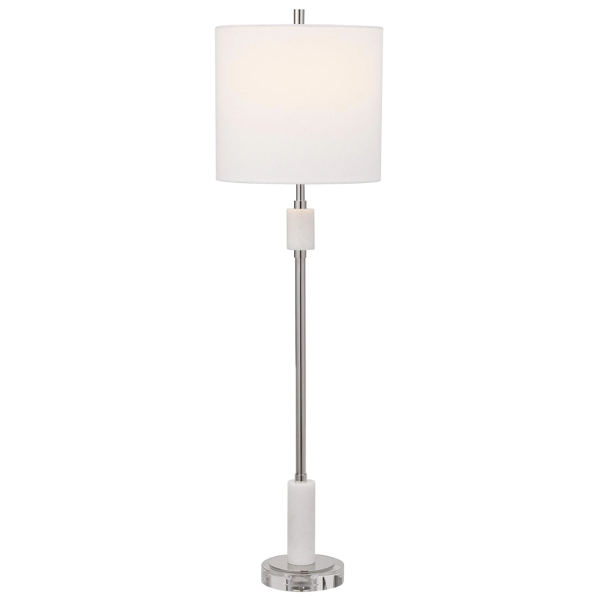 Sussex Nickel Buffet Lamp - Remutear