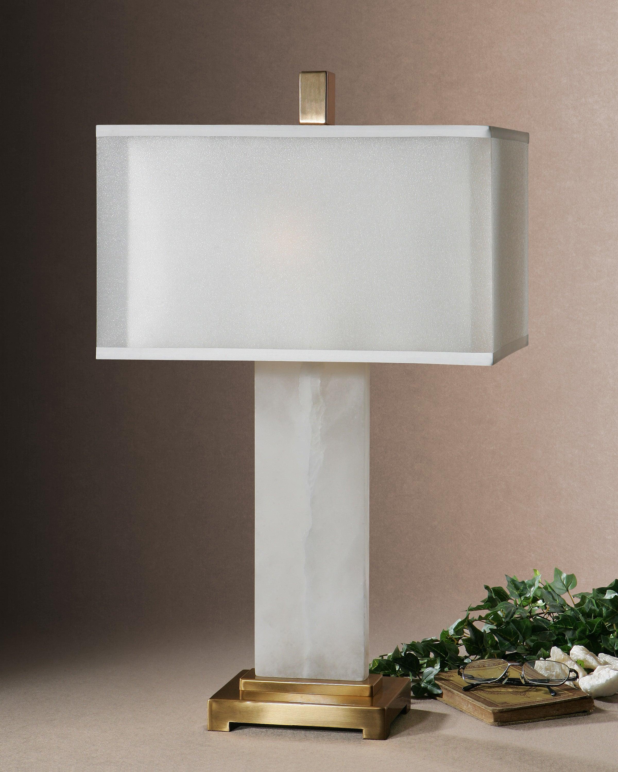 Athanas Alabaster Lamp - Remutear