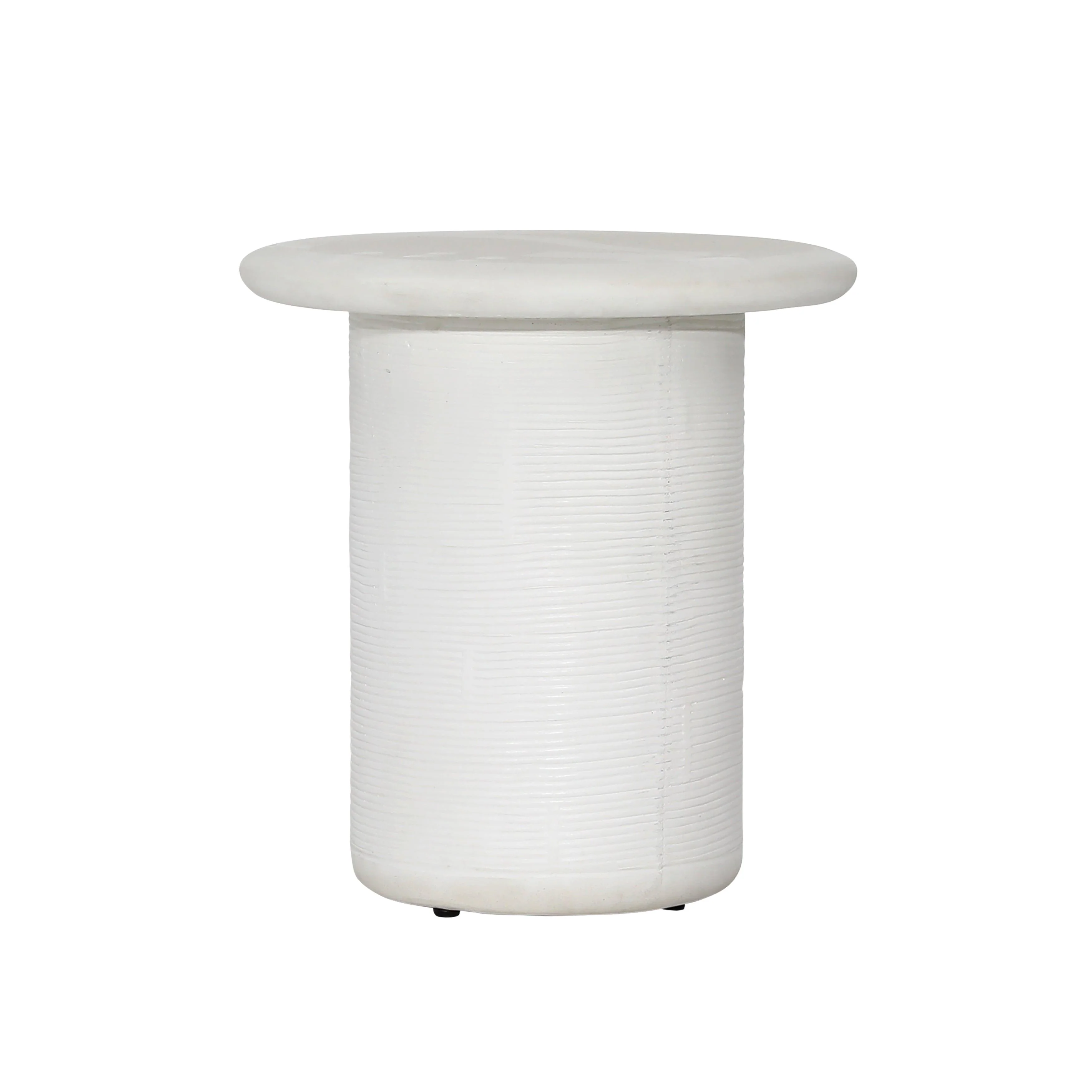 Marnetta Side Table White - Remutear