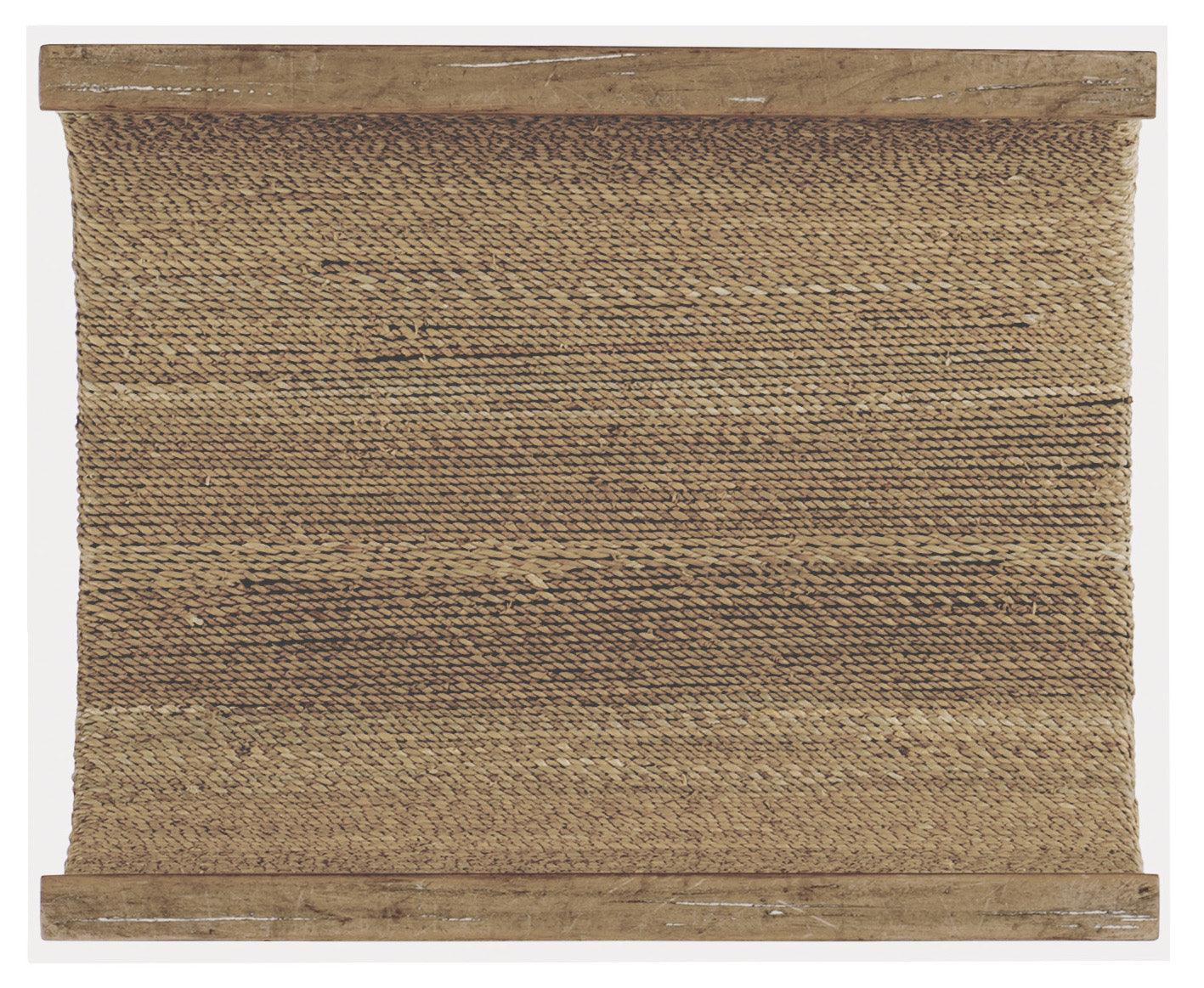 Melange Lenny Woven End Table - Remutear