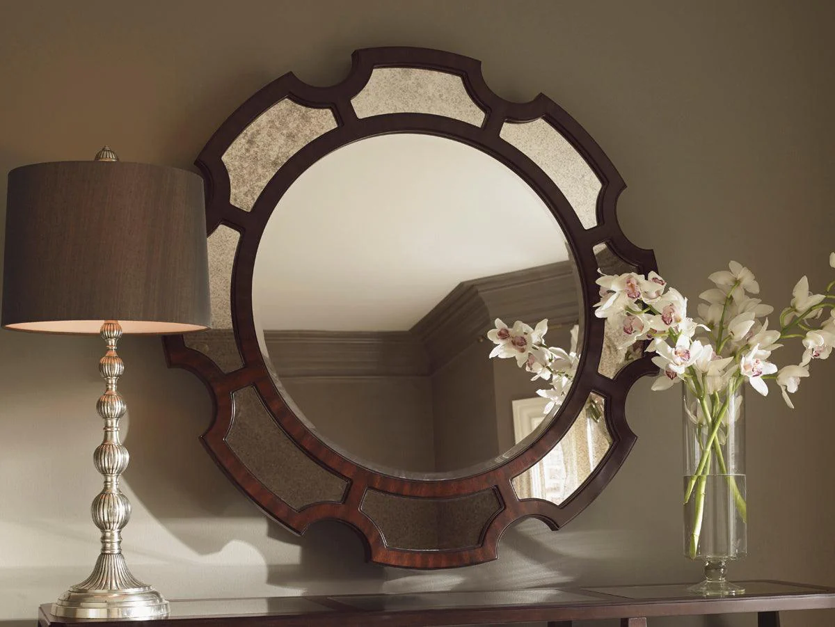 Kensington Place Del Mar Round Mirror - Remutear