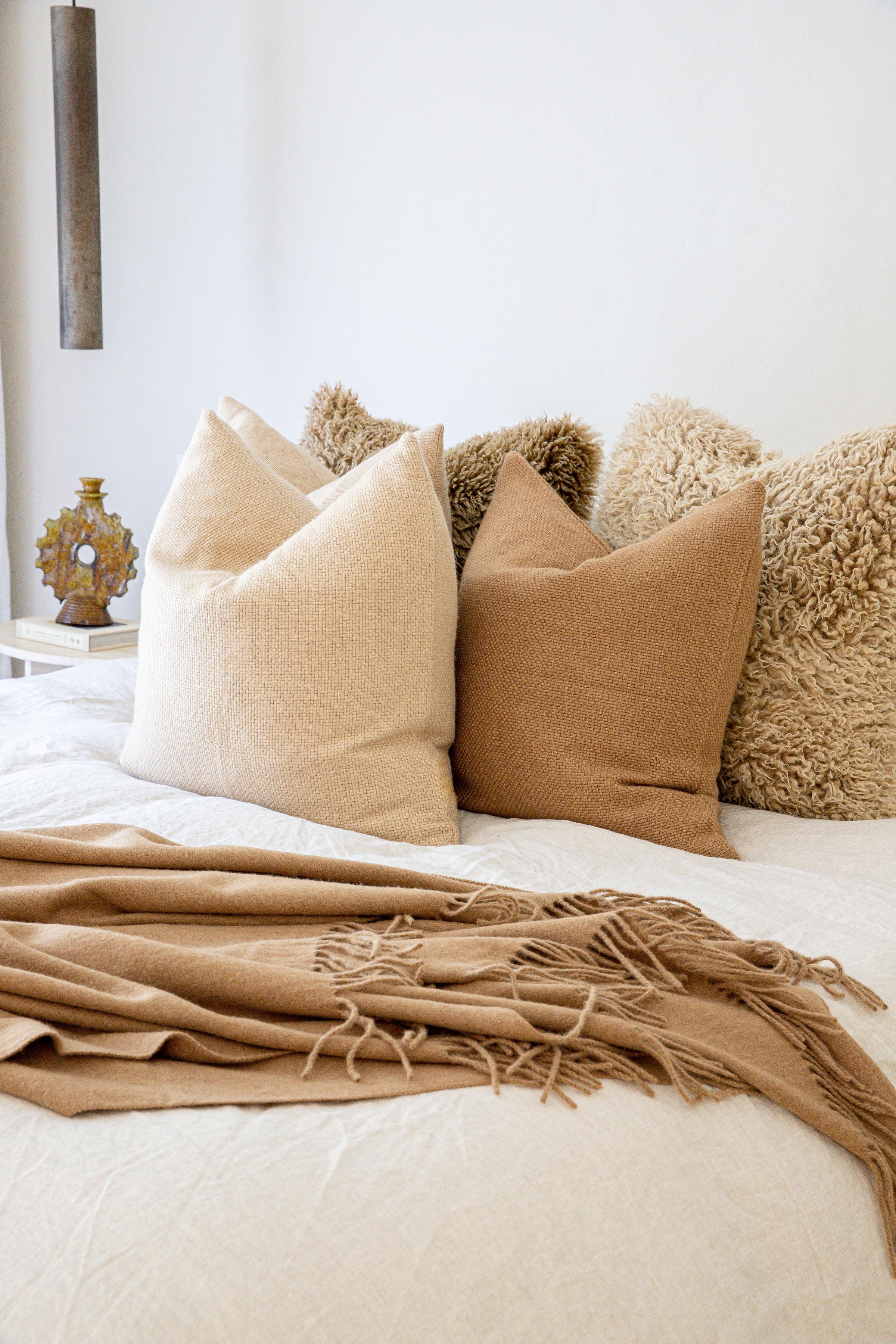 Camel Hair Throw Flatweave - Remutear