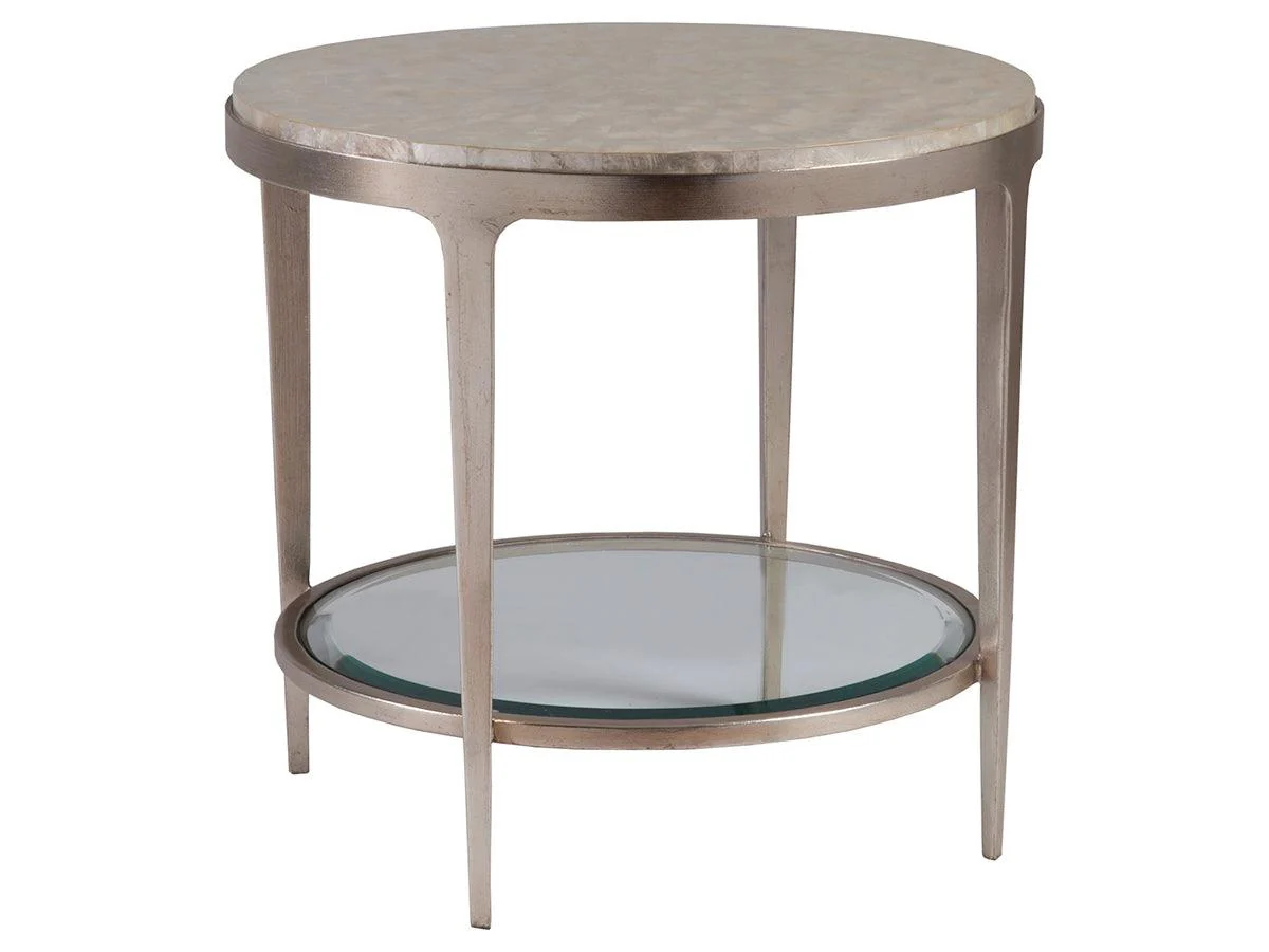 Signature Designs Gravitas Round End Table - Remutear