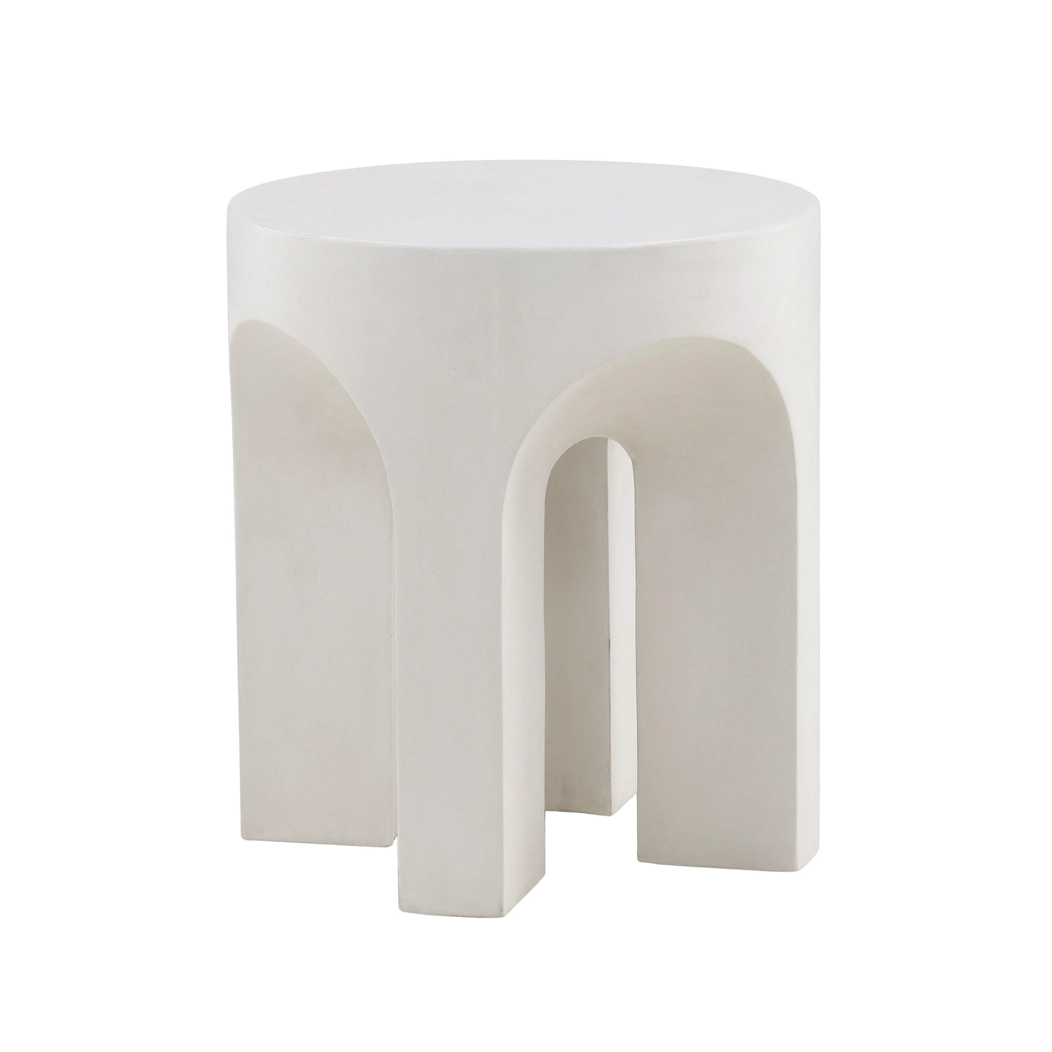 Hutchinson Side Table Cream - Remutear