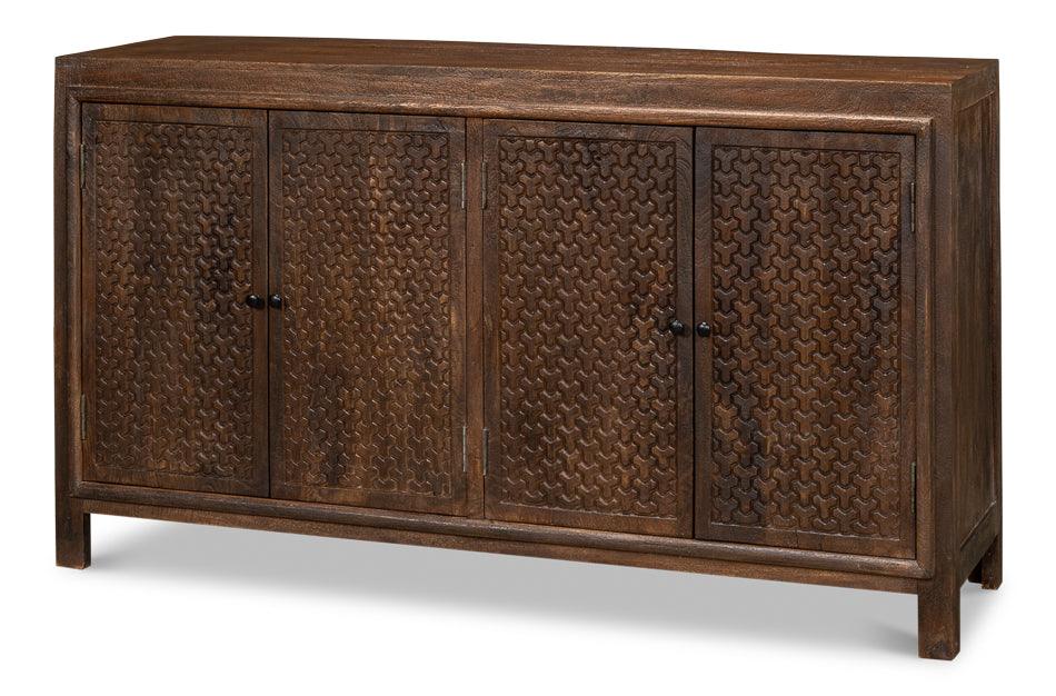Battle Chainmail 4 Door Sideboard - Remutear