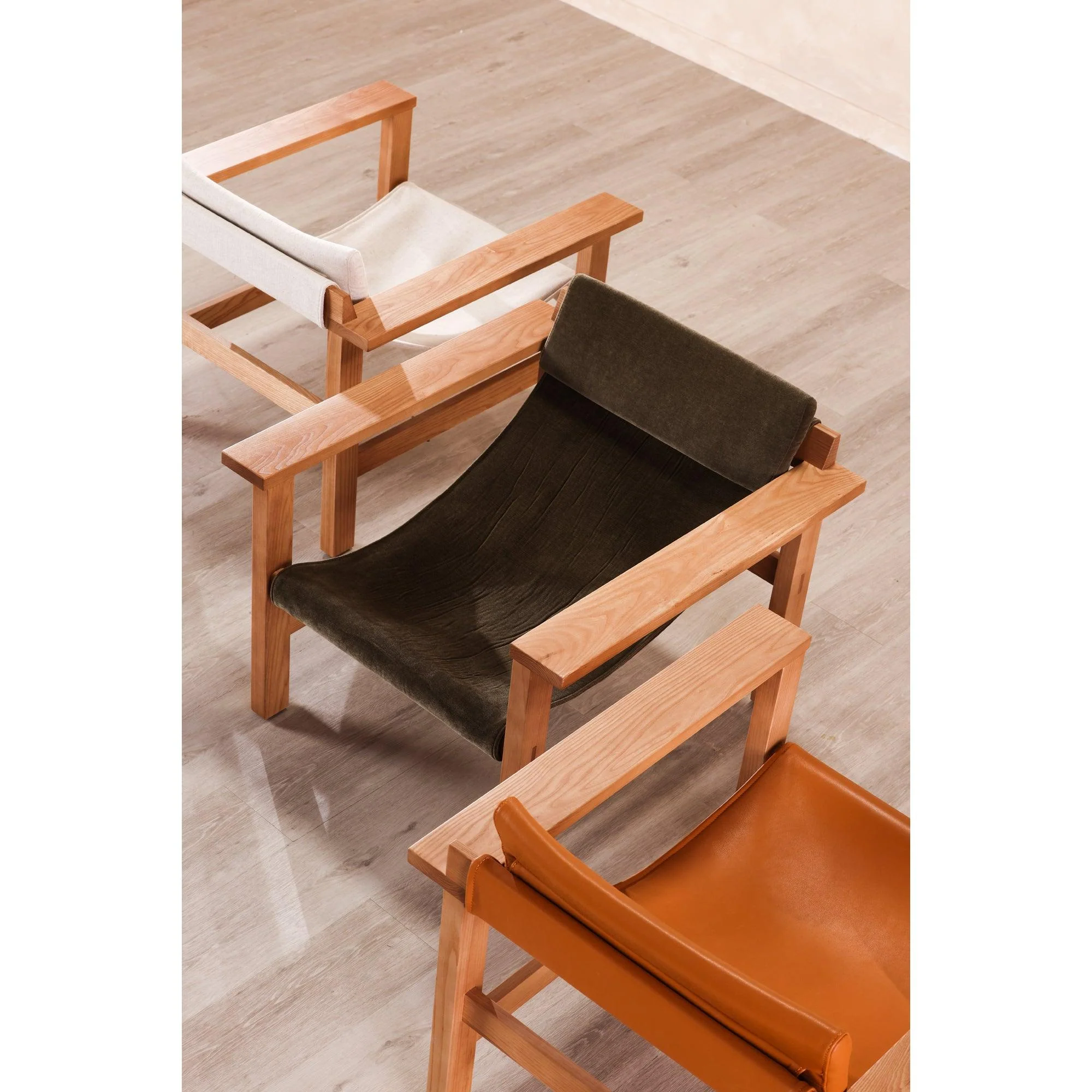Annex Lounge Chair Flecked Linen - Remutear