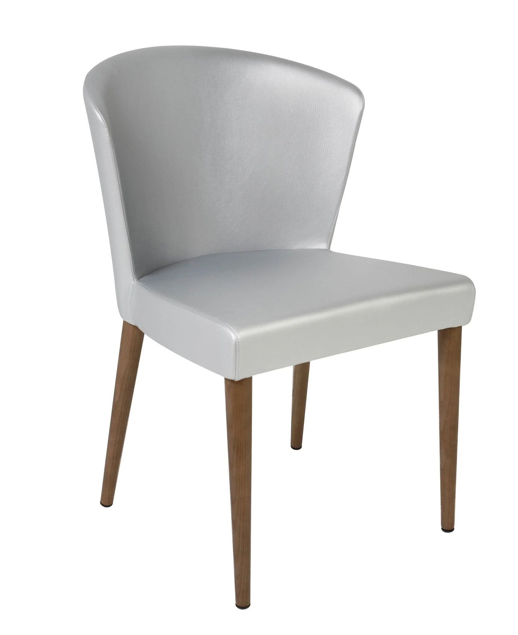 Verona Chair, Silver w/Wenge legs - Remutear
