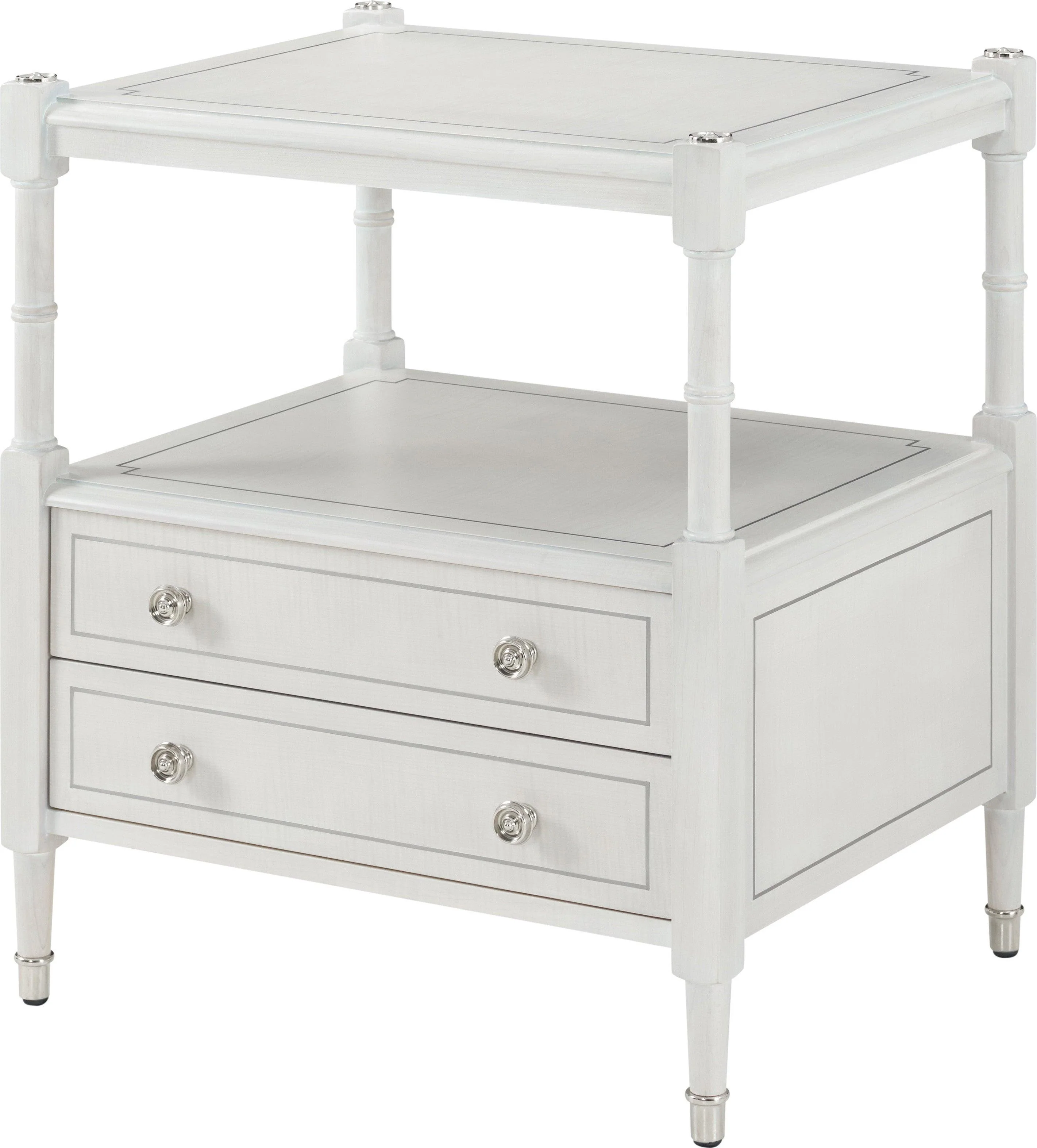 Spencer London 2-Drawer Nightstand - Remutear