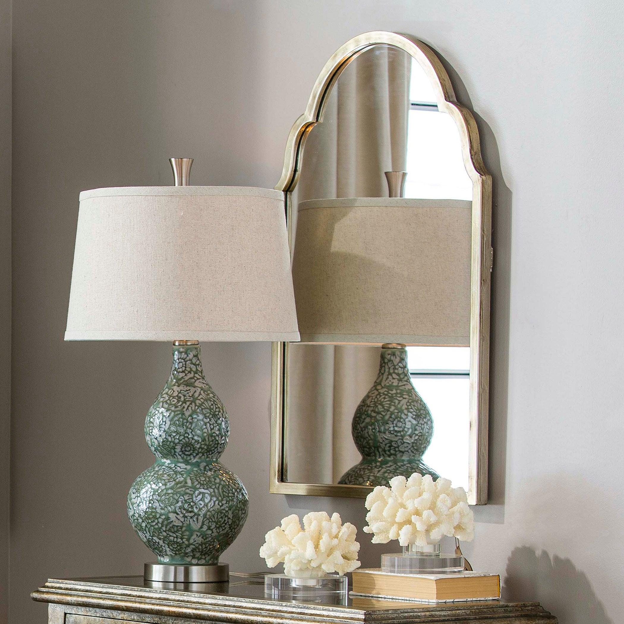 BRAYDEN PETITE SILVER ARCH MIRROR - Remutear