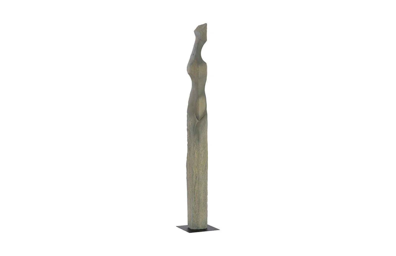 Cast Women Sculptures, B , Colossal, Splinter Stone Finish - Remutear