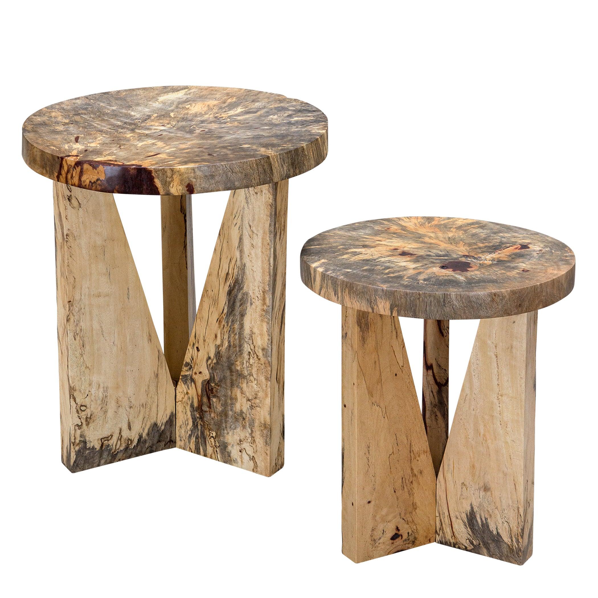 Nadette Natural Nesting Tables, S/2 - Remutear