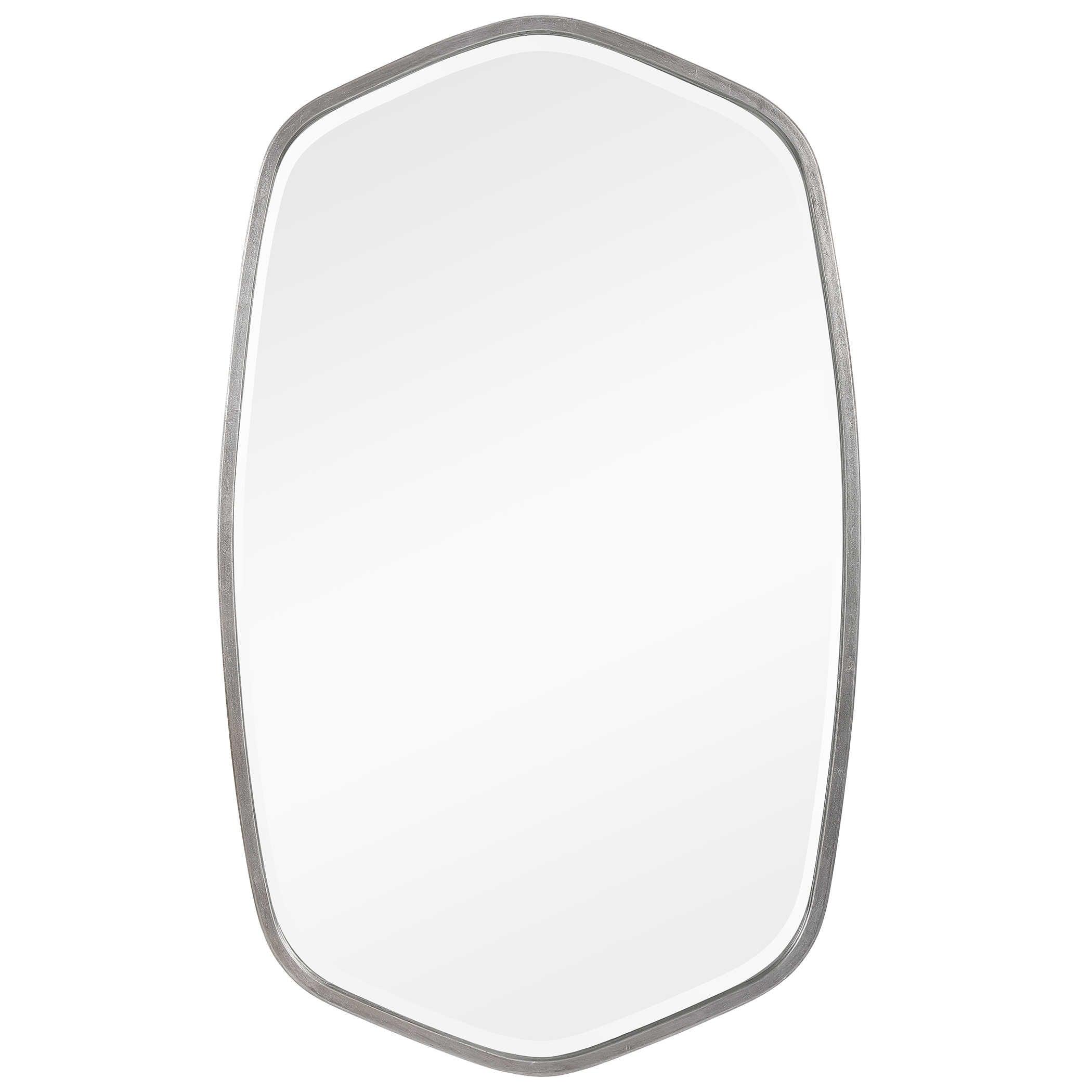 DURONIA BRUSHED SILVER MIRROR - Remutear