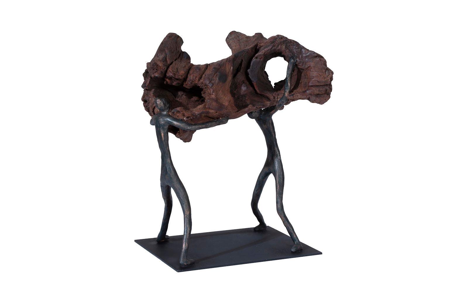 Atlas Tabletop Sculpture, Freeform High Lift, With Base - Remutear