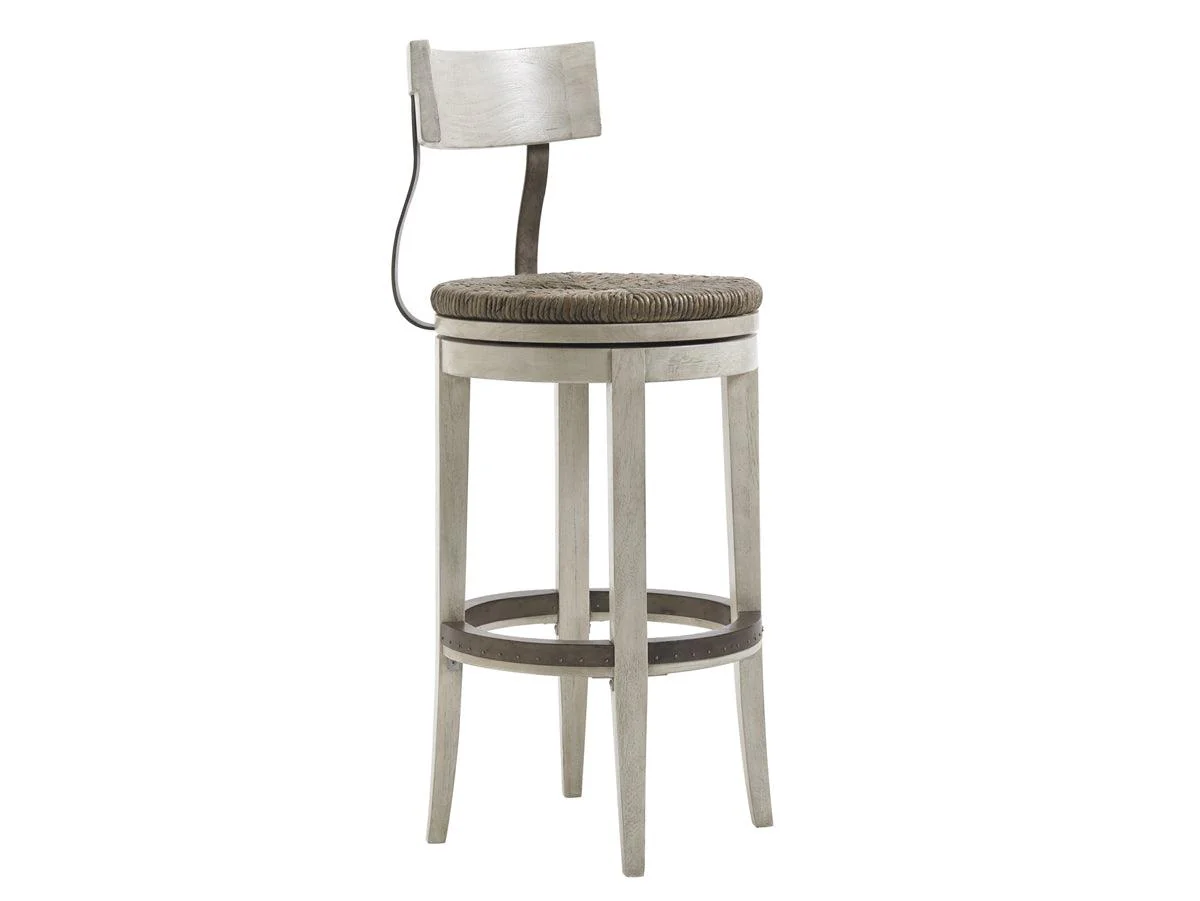 Oyster Bay Merrick Swivel Bar Stool - Remutear