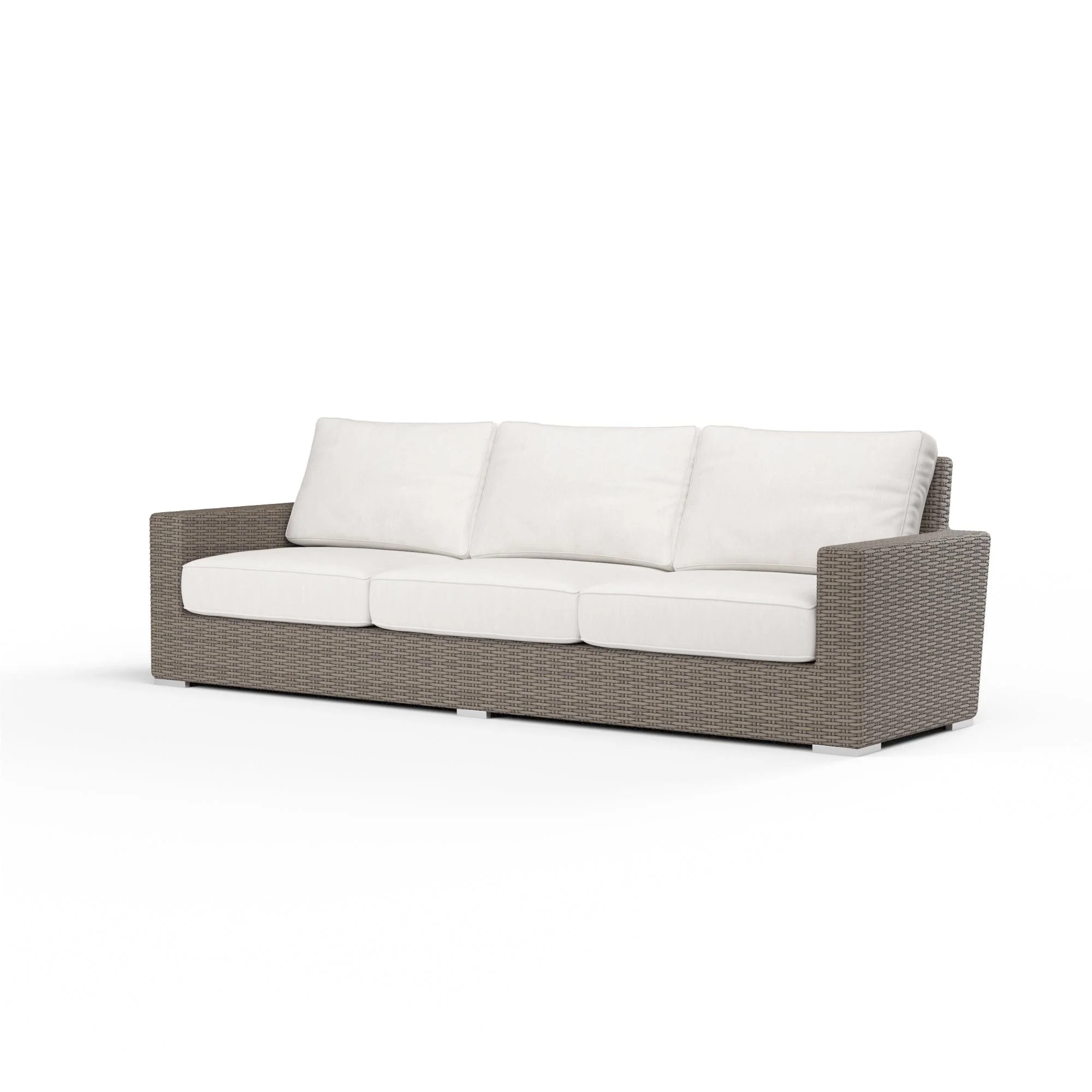 Coronado Sofa in Canvas Flax w/ Self Welt - Remutear
