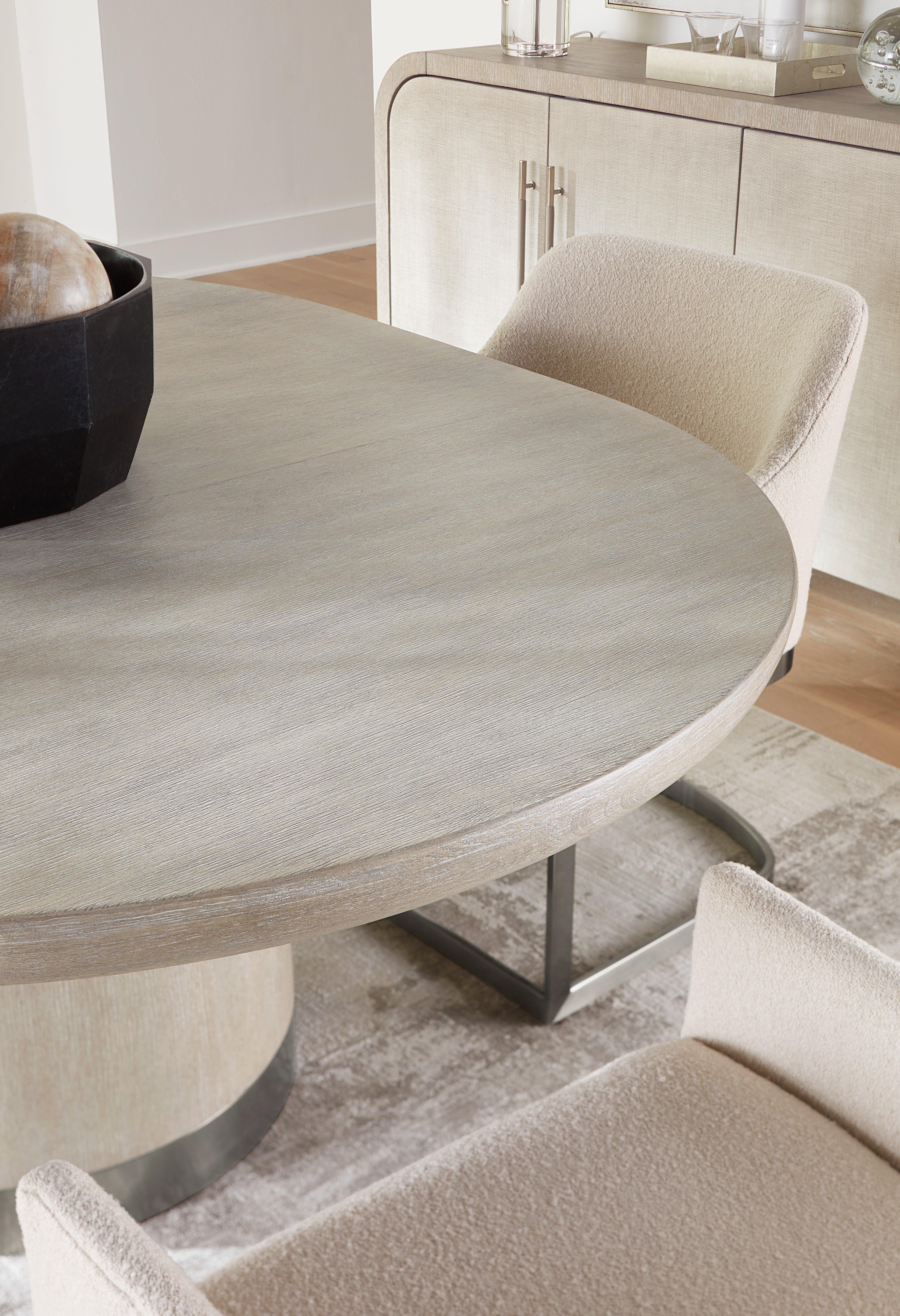 Modern Mood Round Dining Table w/1-18in leaf - Remutear