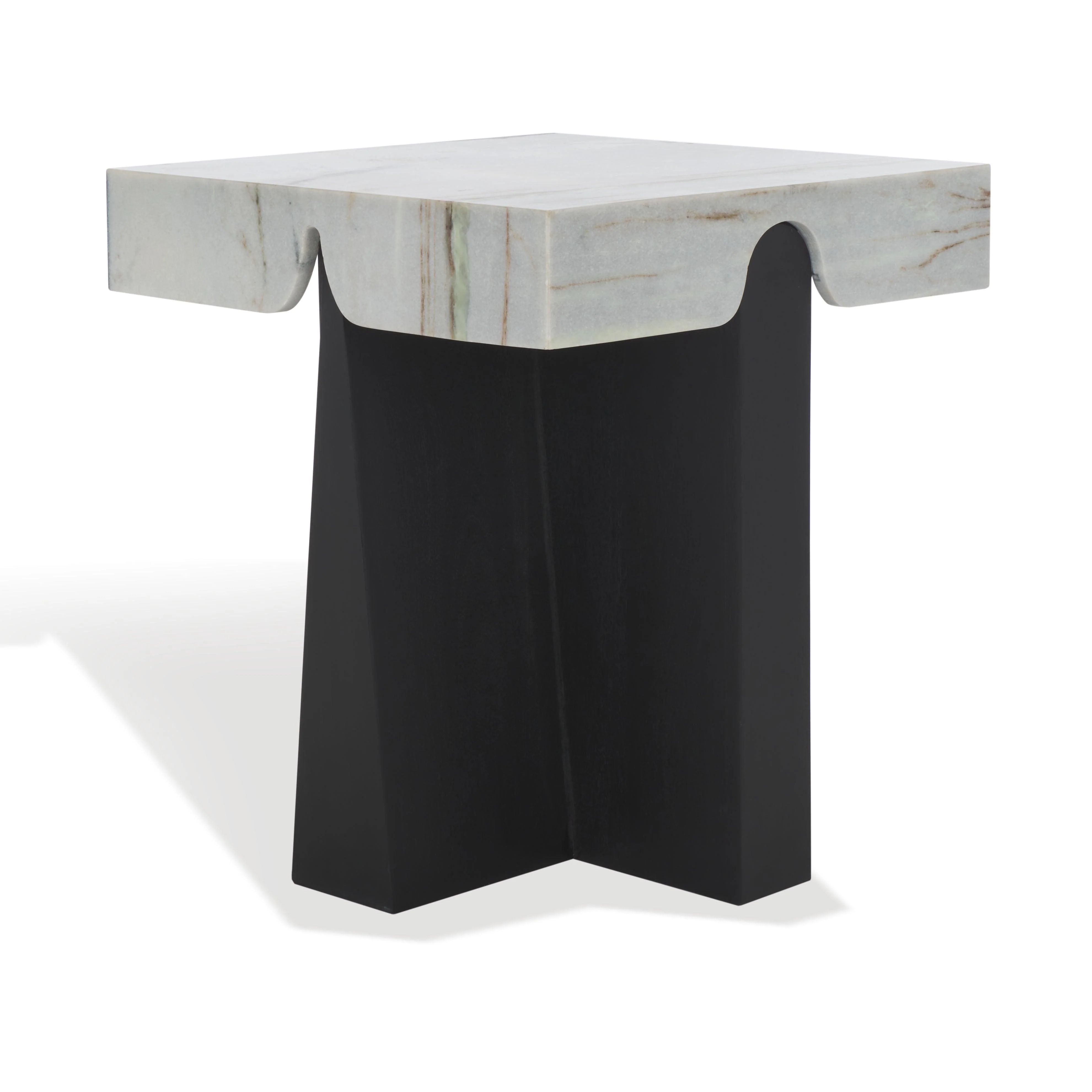 Roxandra Marble Top Accent Table - Remutear