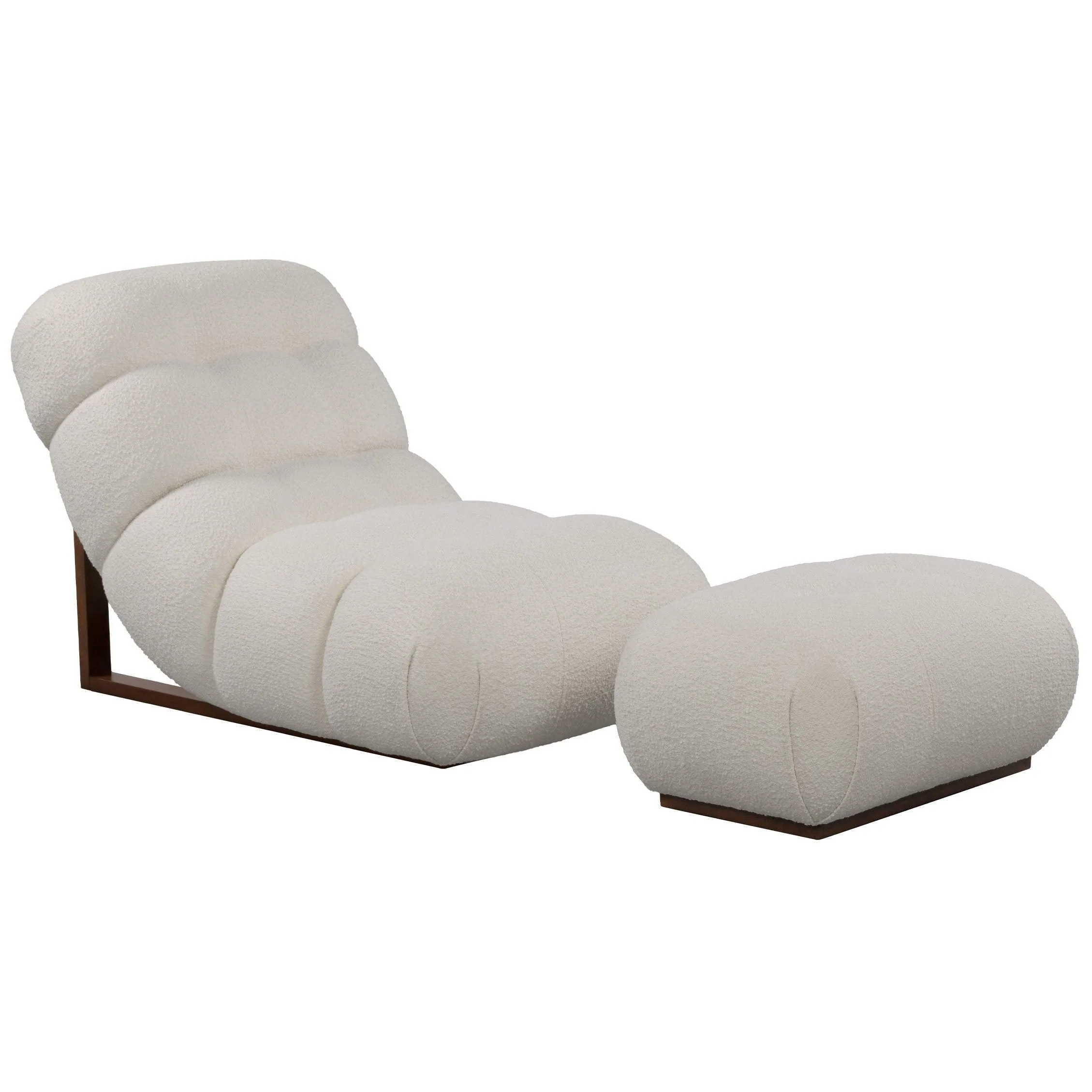 FENIX LOUNGE CHAIR & OTTOMAN - Remutear