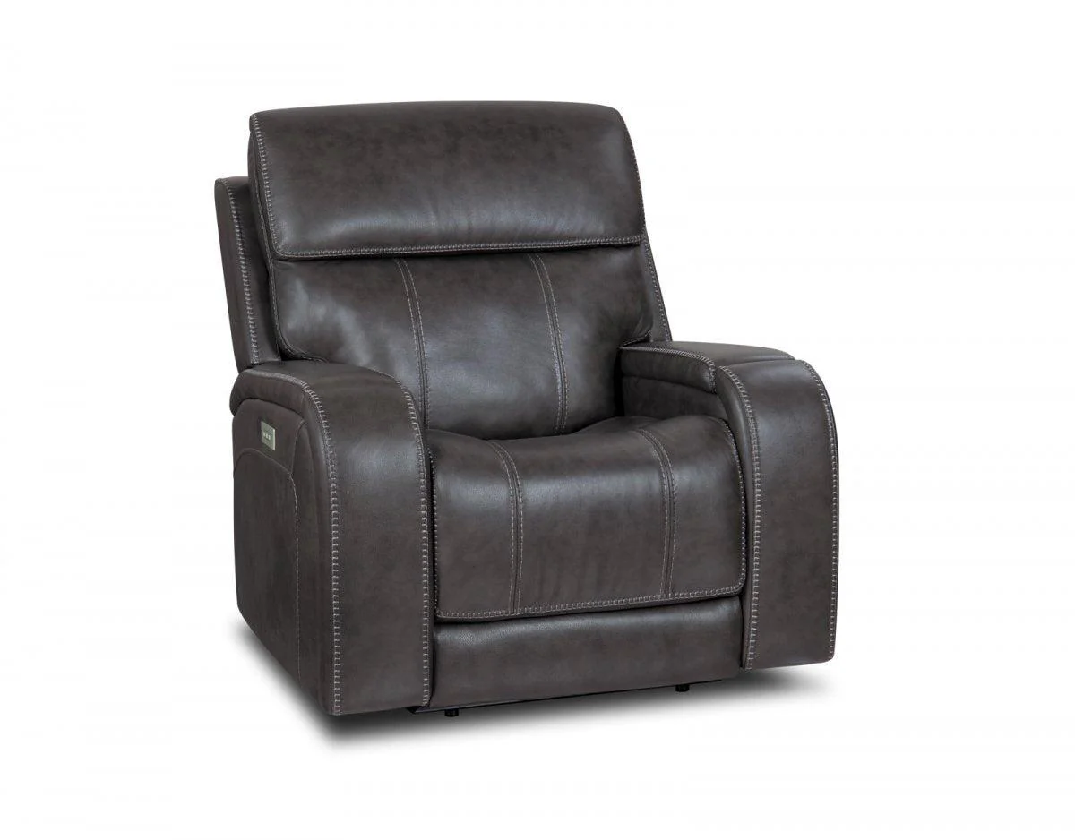 Glenwood Power Recliner w/Power Head Rest - Remutear