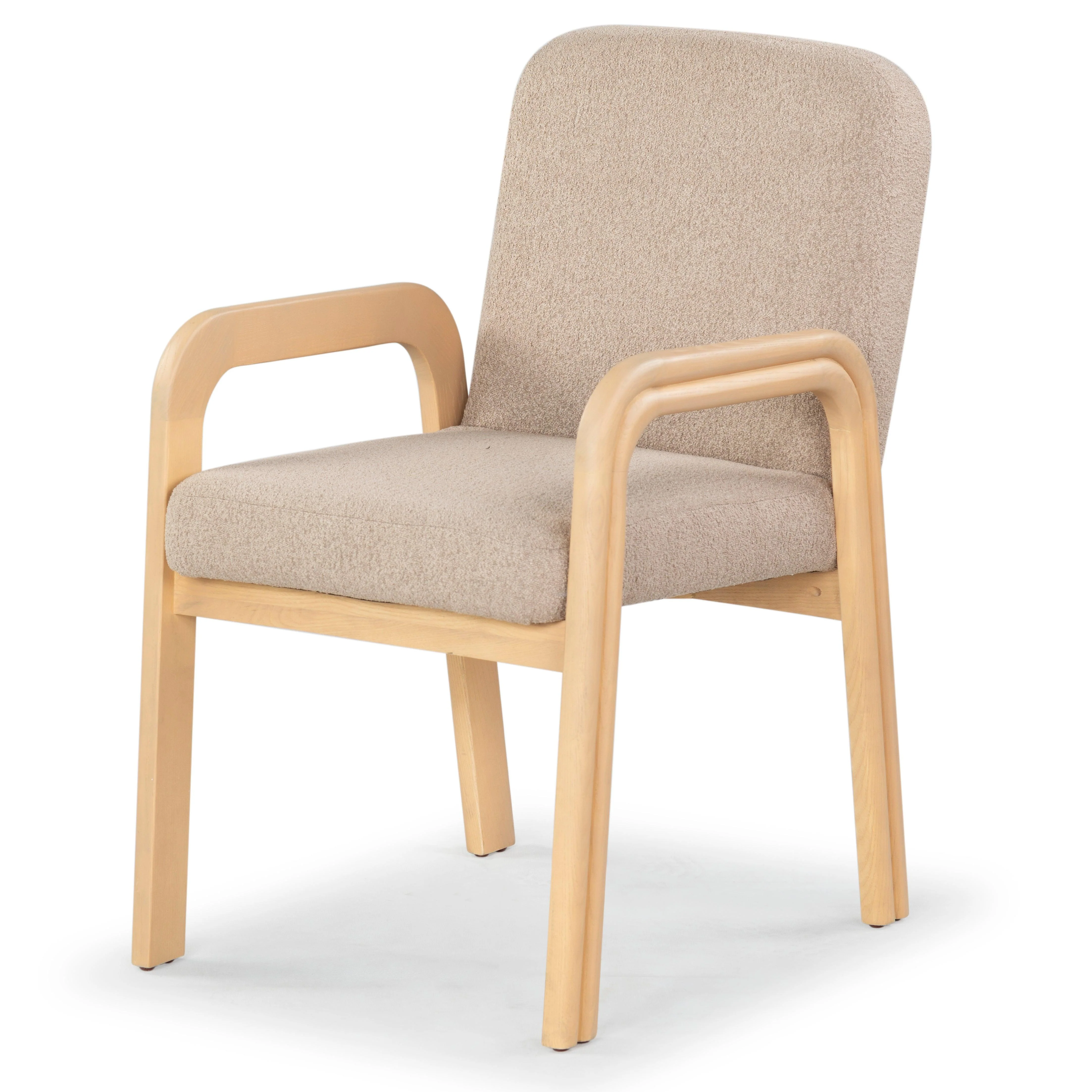 ROSLINA BOUCLE DINING CHAIR - Remutear