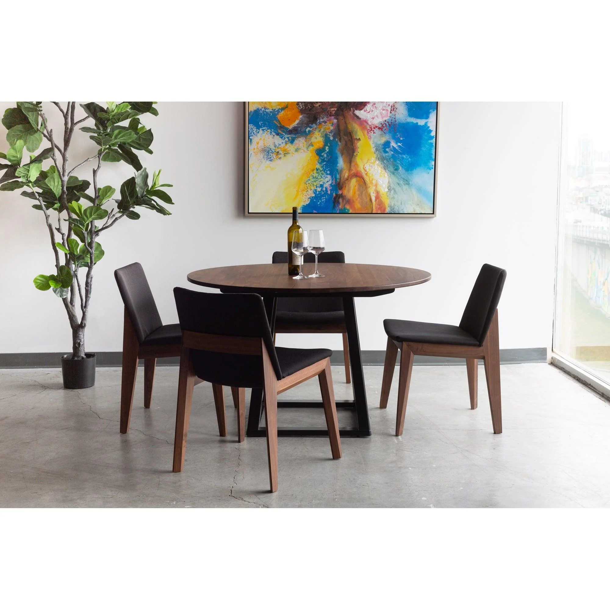 Deco Dining Chair Black - Set Of Two - Remutear