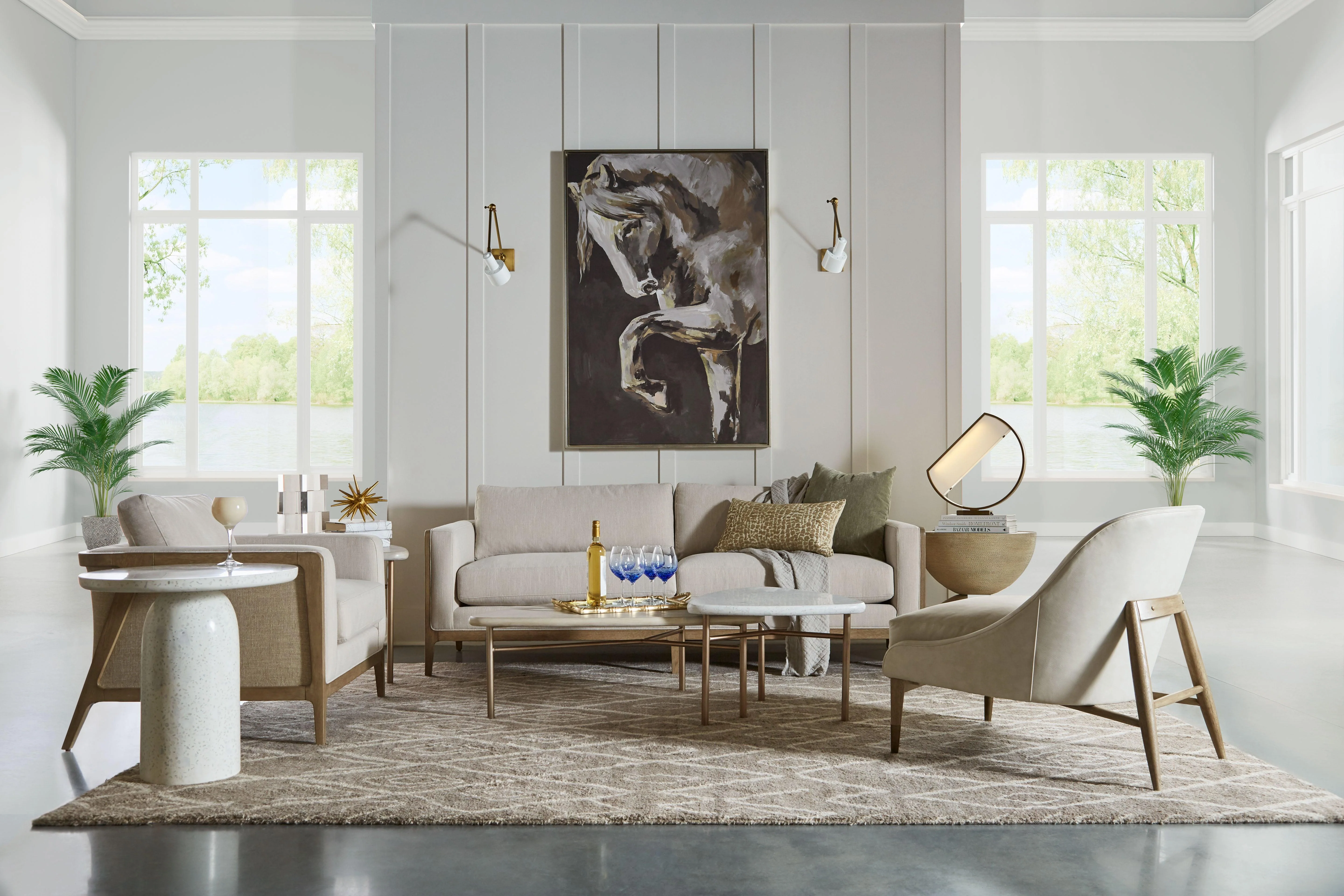 Cotiere 2 Piece Bunching Cocktail Tables - Remutear