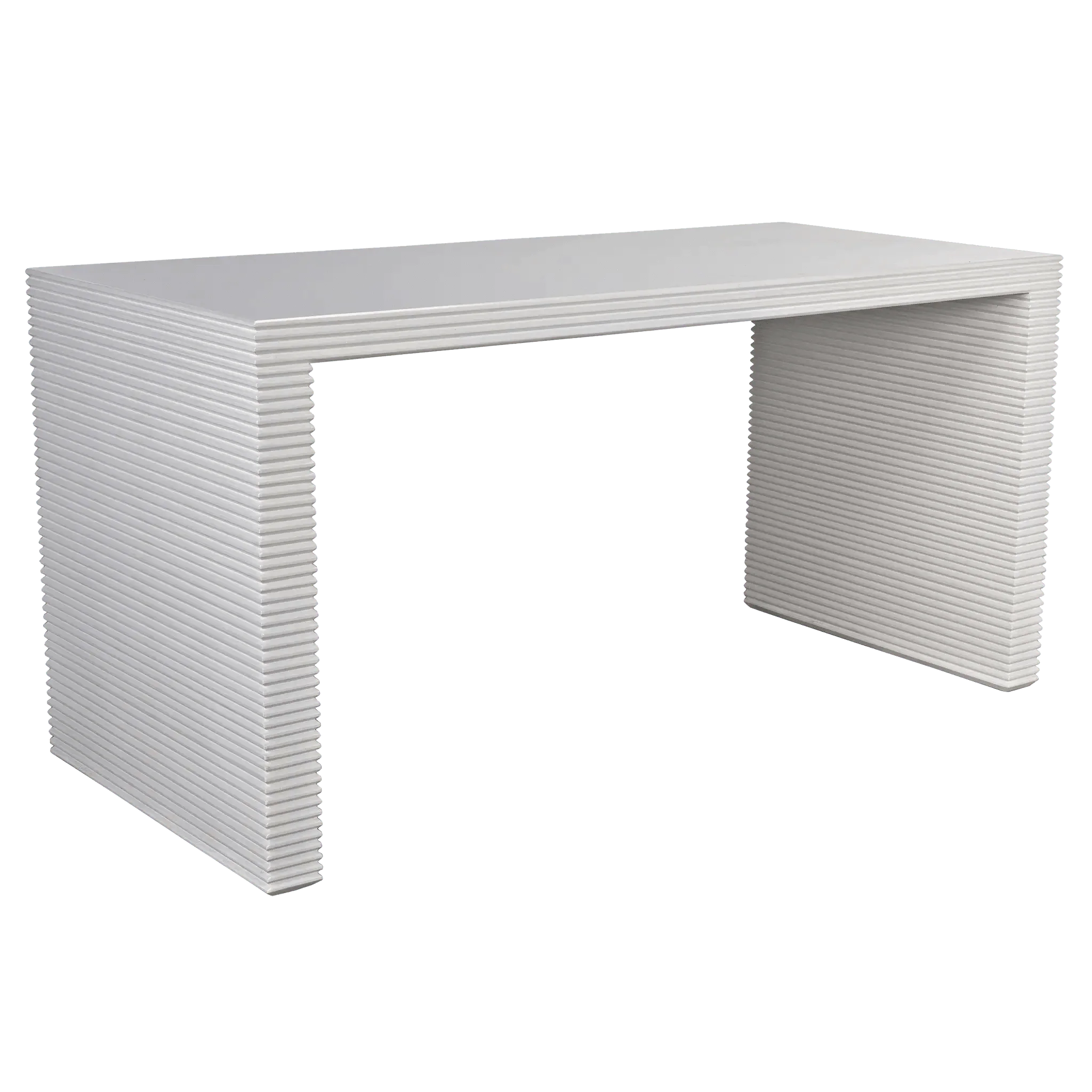 Manhattan Desk, Solid White - Remutear