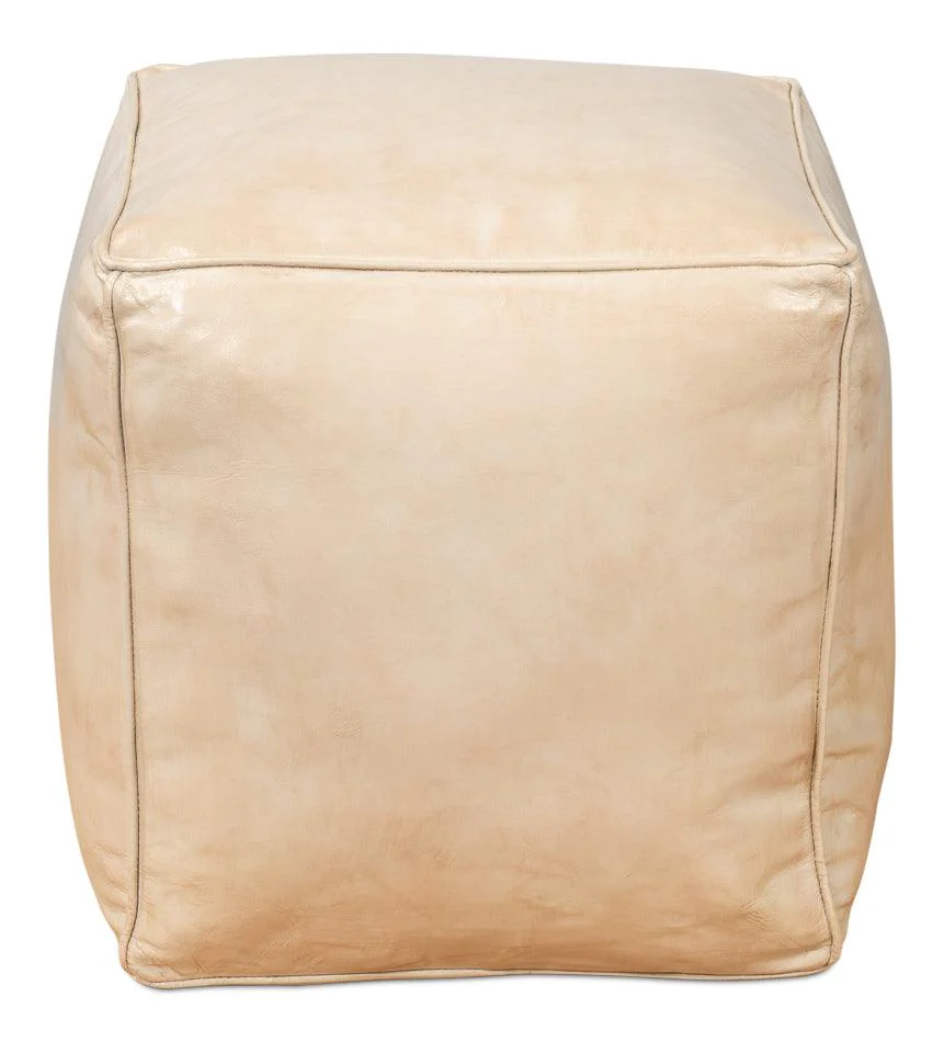 Sunday Afternoon Leather Cube - Taupe - Remutear