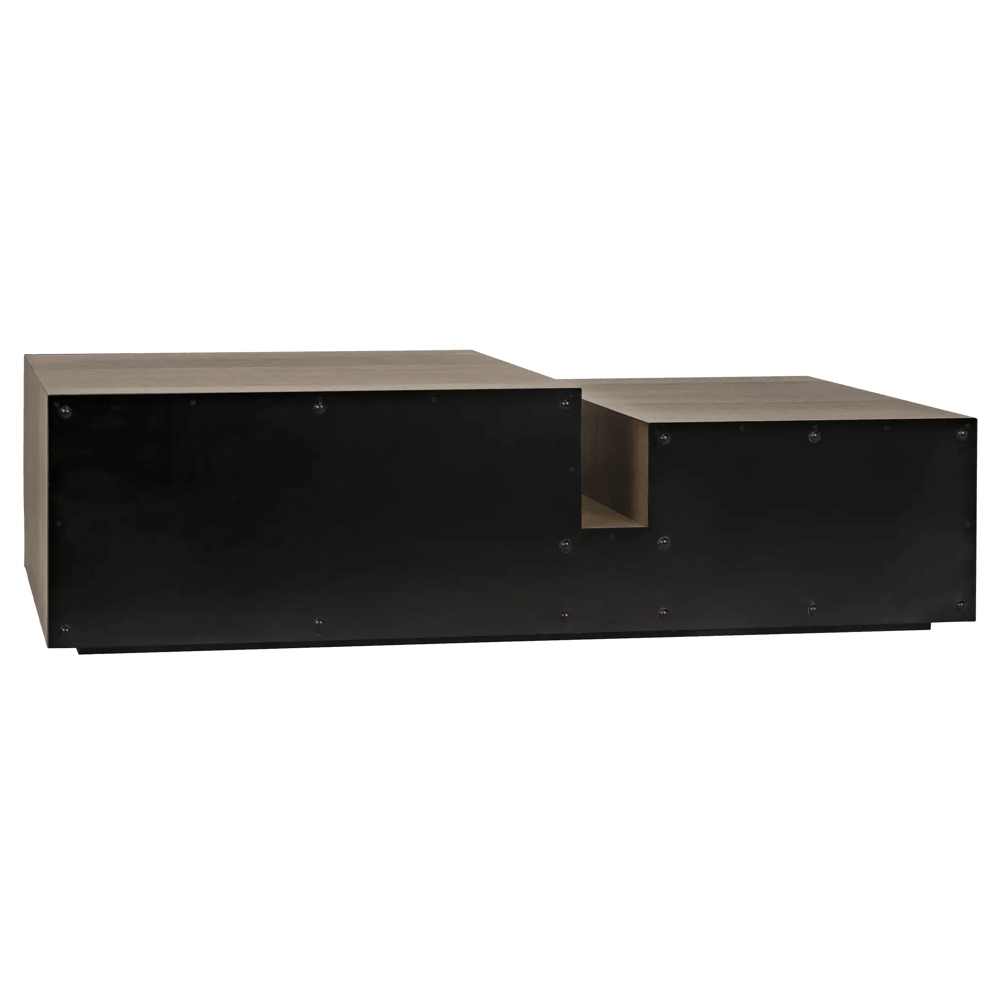 Nido Coffee Table, Black Steel - Remutear