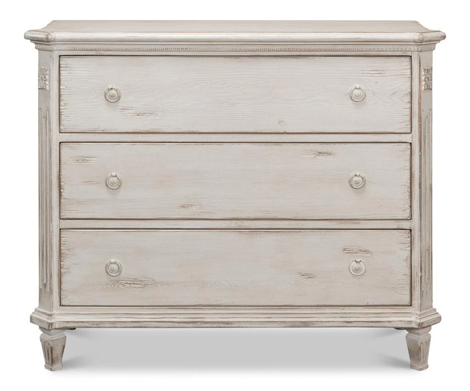 Fisher Commode With Stone Grey Finish - Remutear