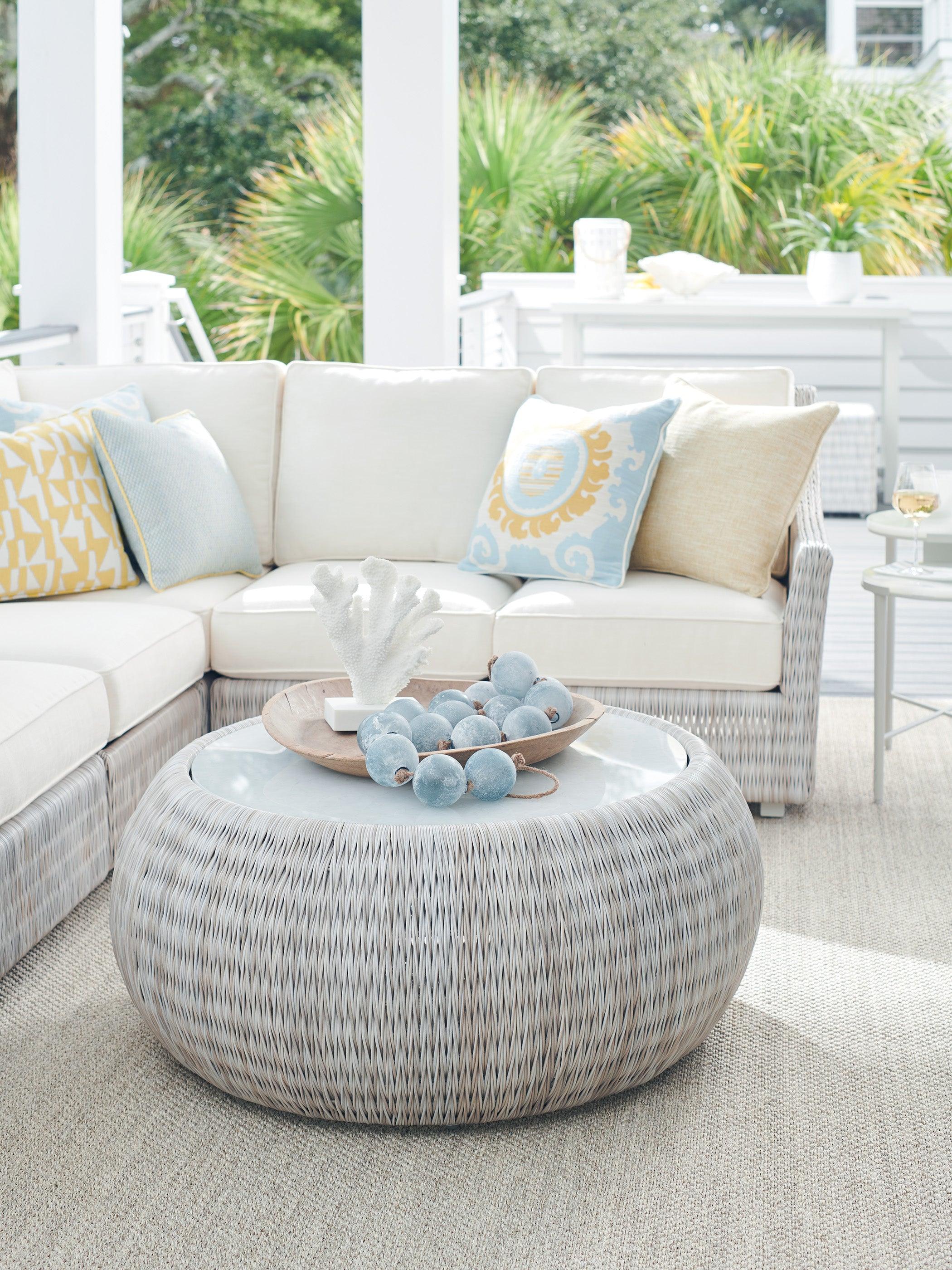 Seabrook Round Cocktail Table - Remutear