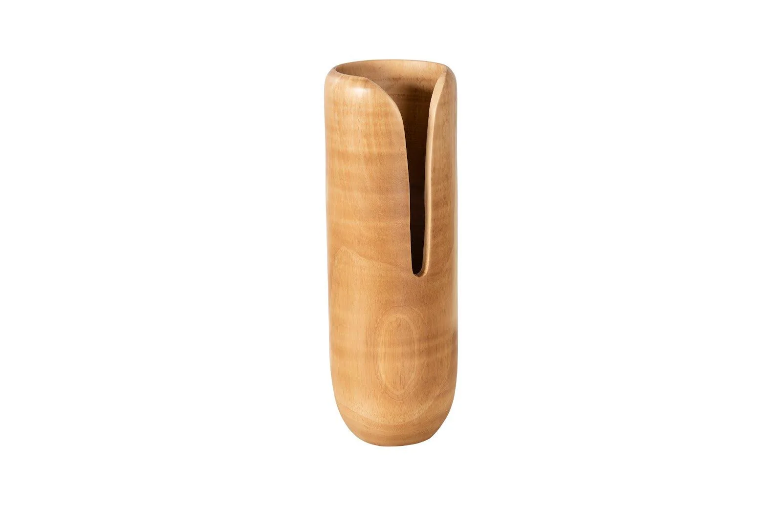Interval Wood Vase, Natural, Large - Remutear