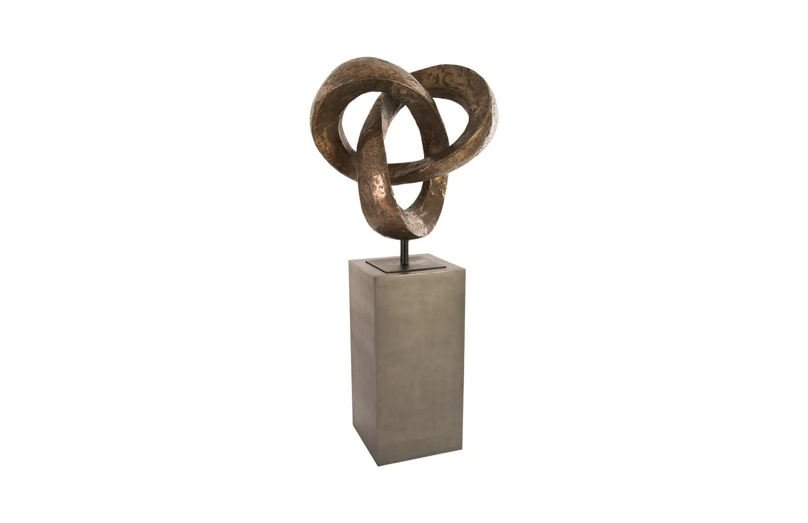 Trifoil Sculpture, Bronze - Remutear