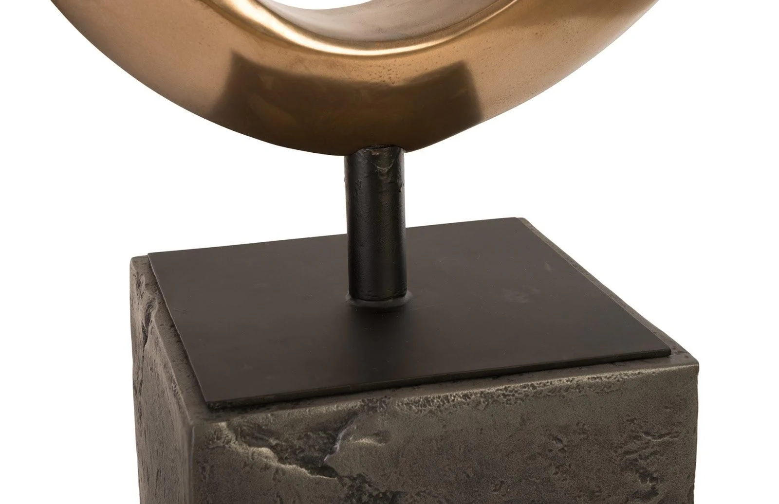 Hoop Sculpture, Bronze - Remutear