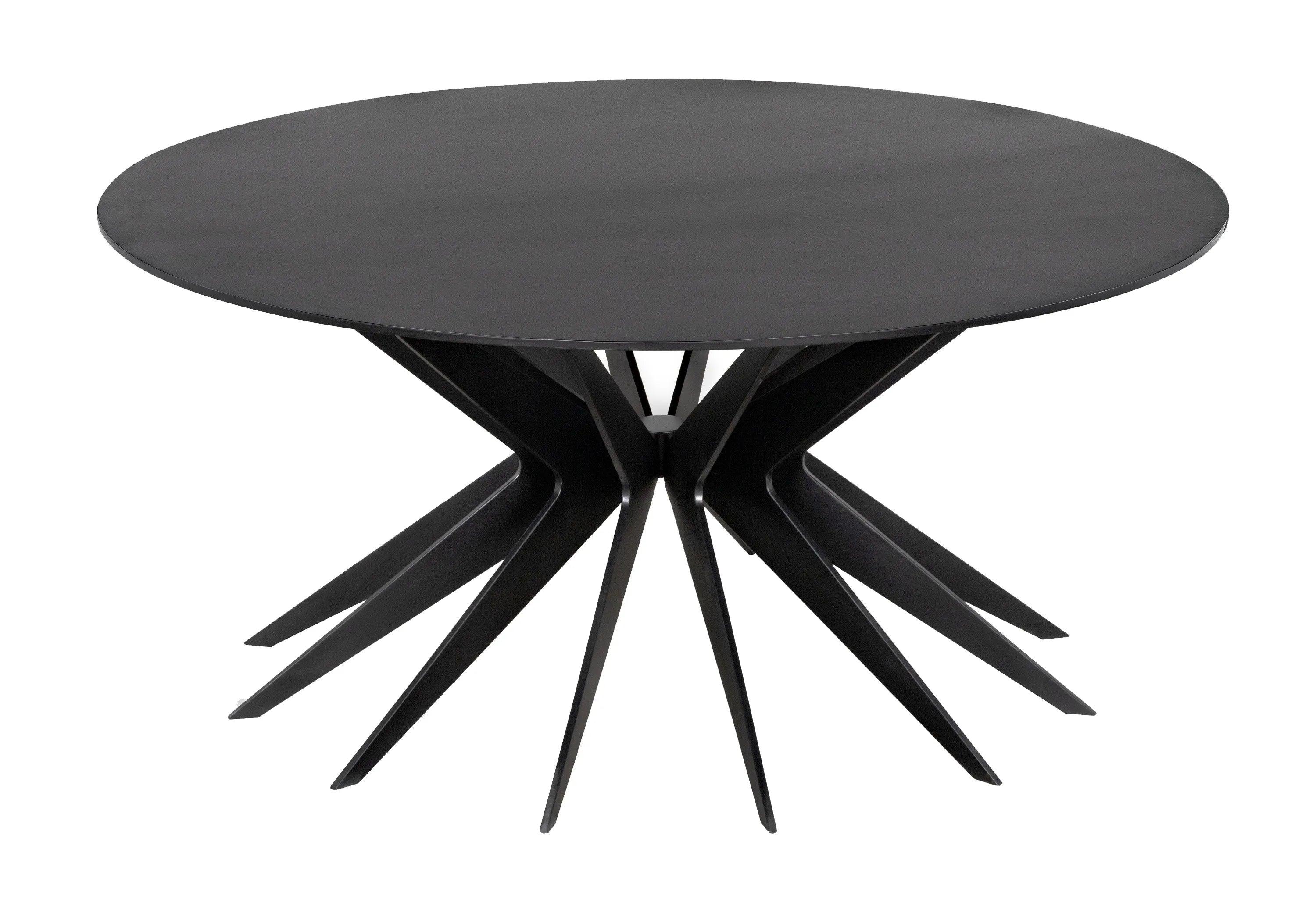Spider Coffee Table, Black Metal - Remutear