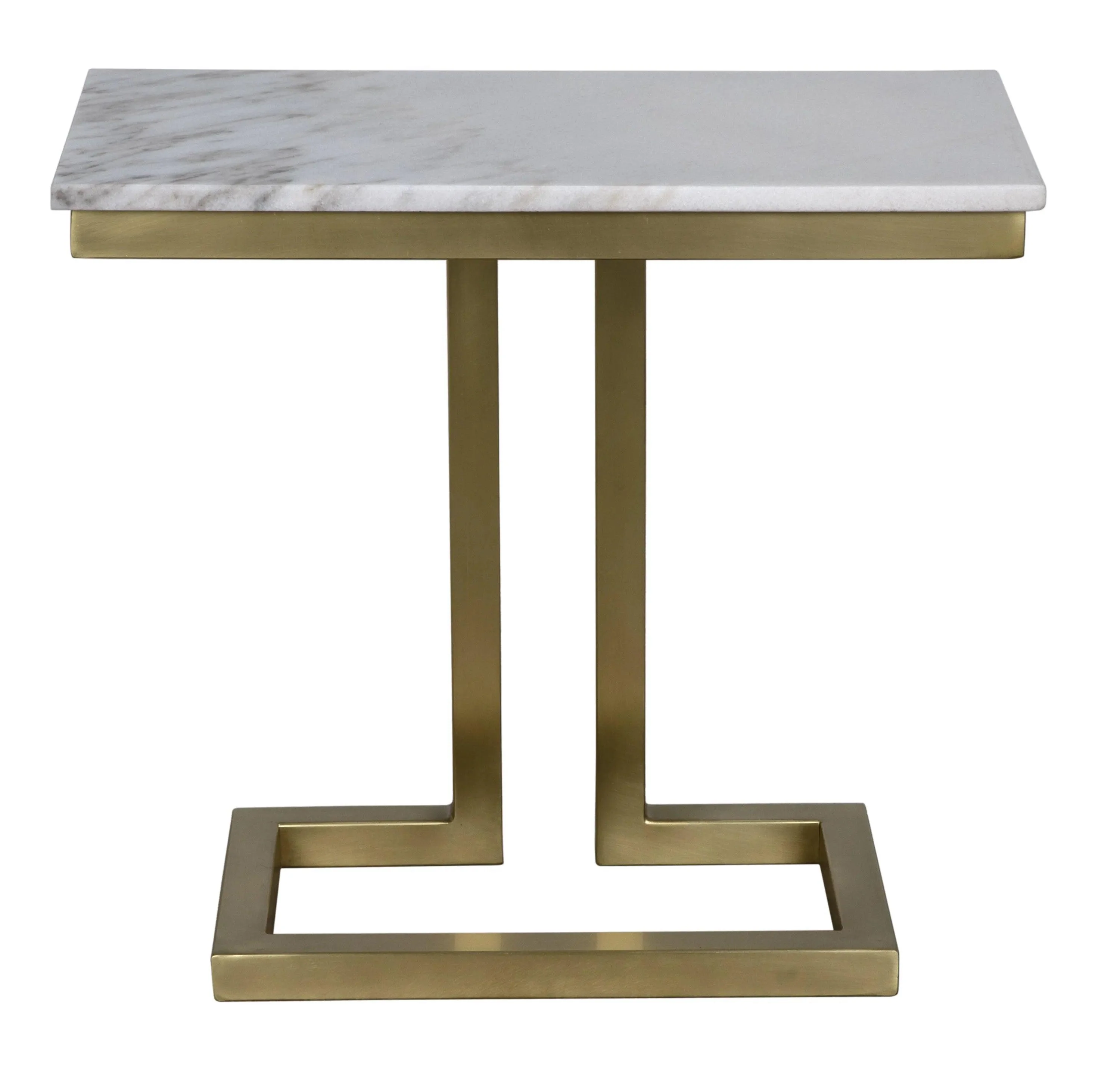 Alonzo Side Table - Antique Brass - Remutear