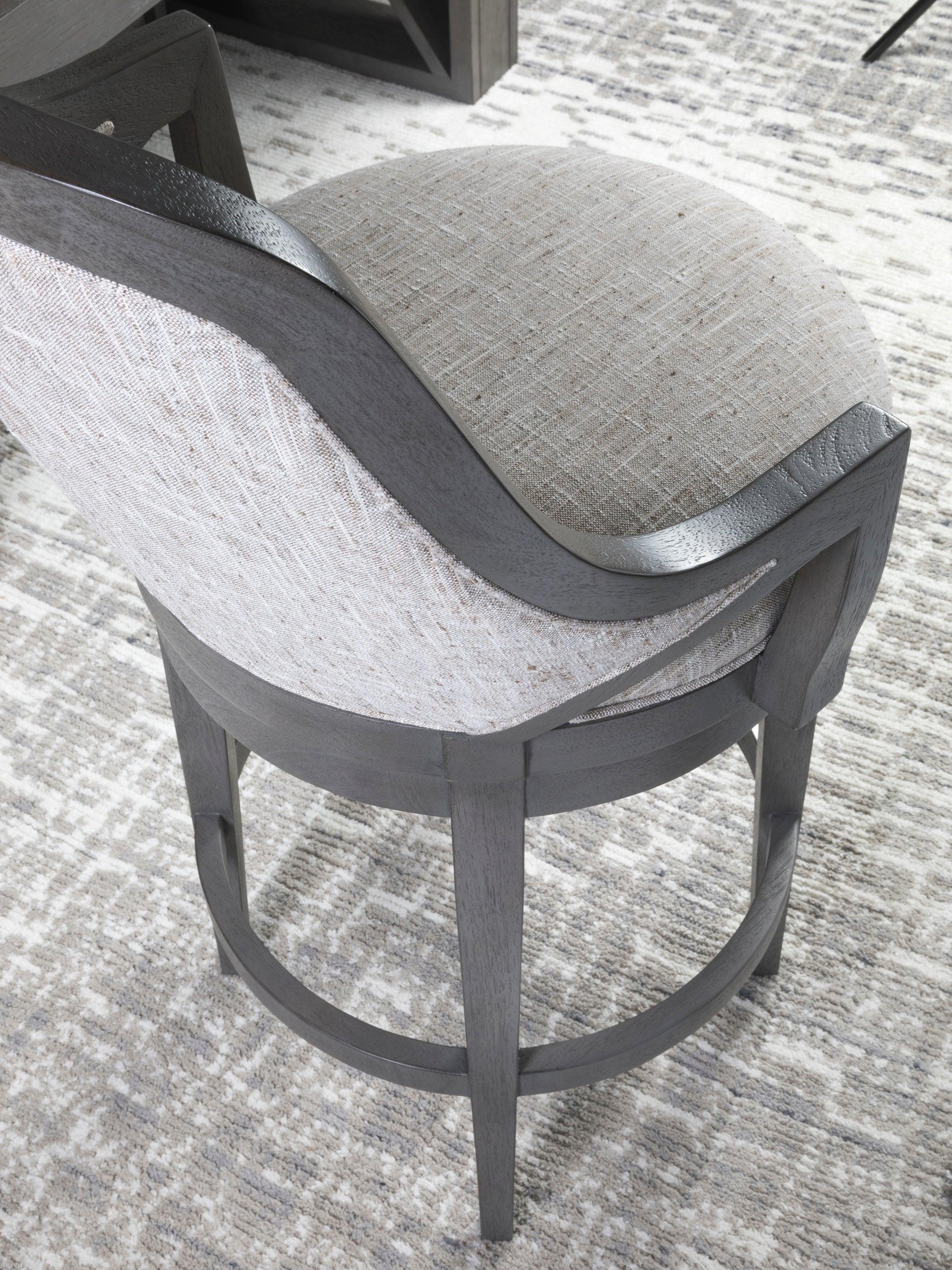 Appellation Upholstered Swivel Barstool - Remutear