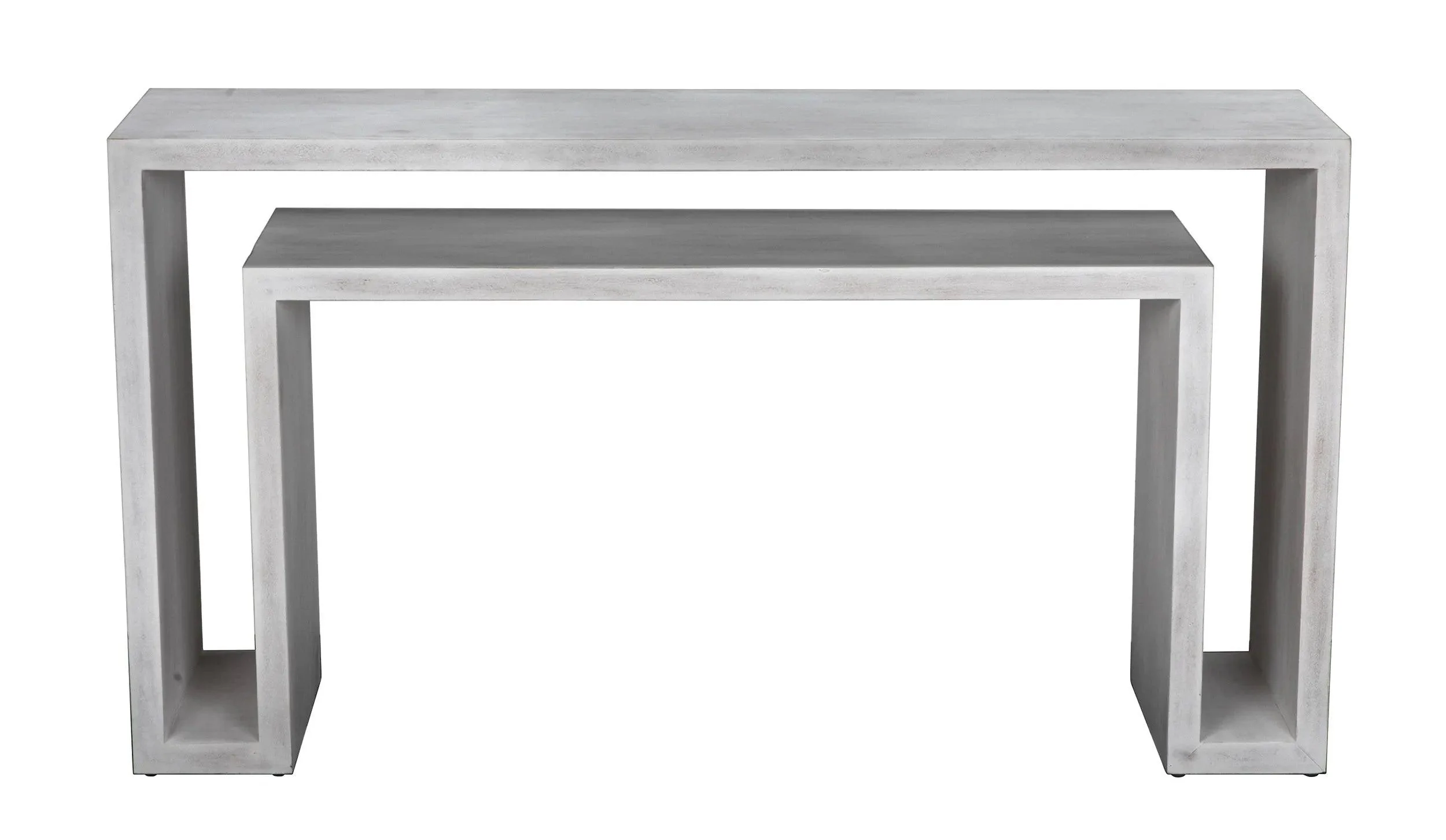 Caine Console, White Wash - Remutear