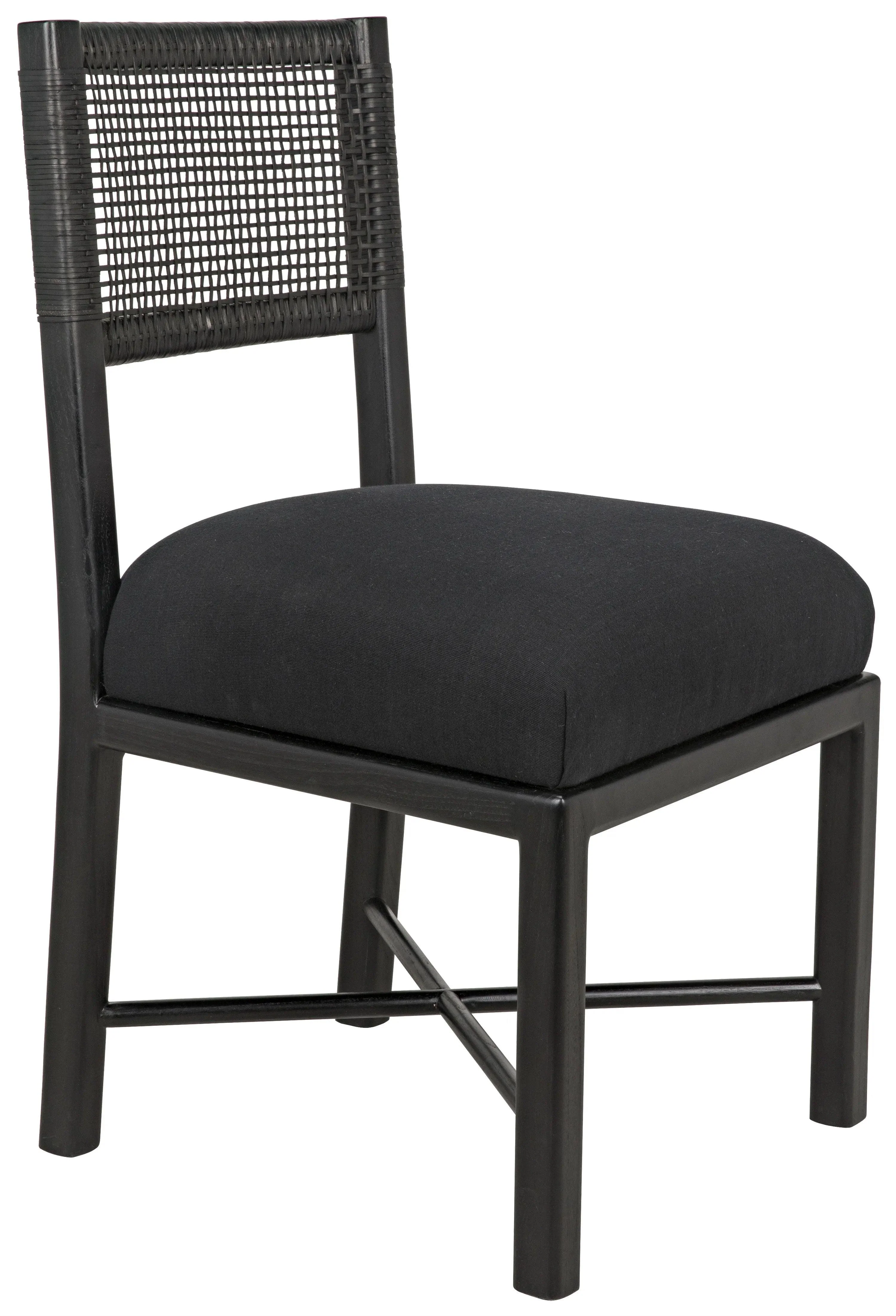 Lobos Chair, Charcoal Black - Remutear