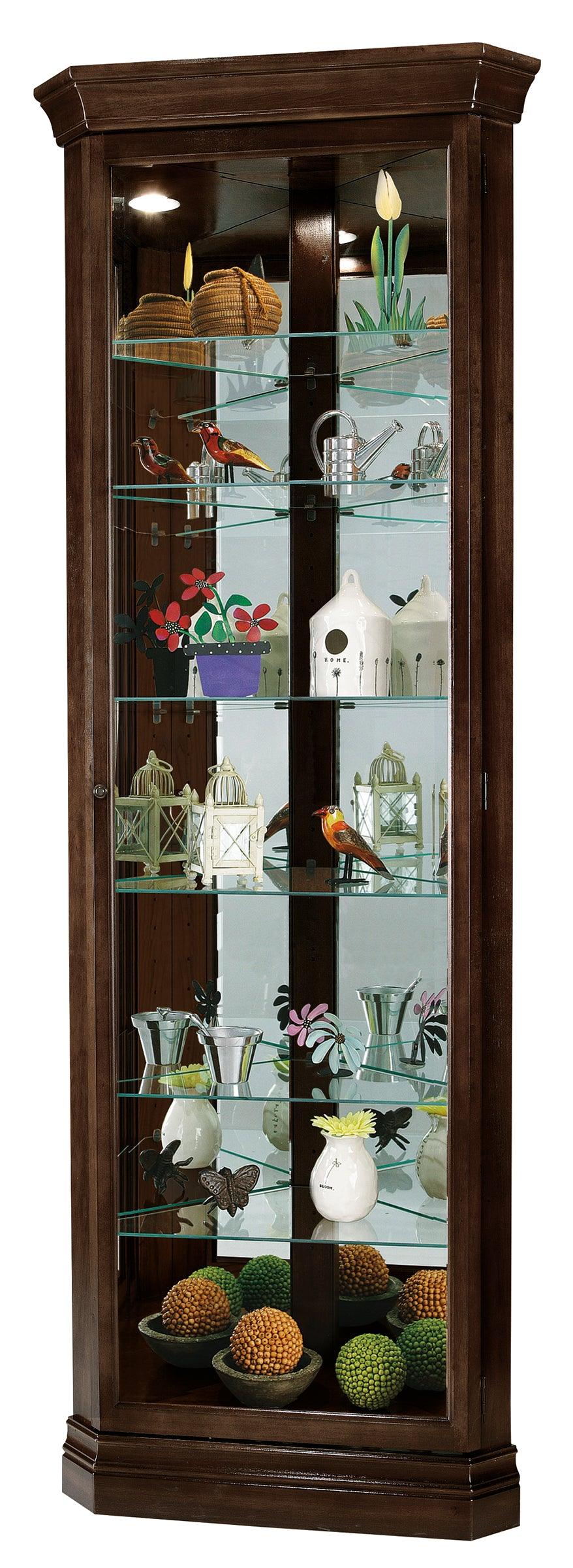 Dustin Corner Curio Cabinet - Remutear